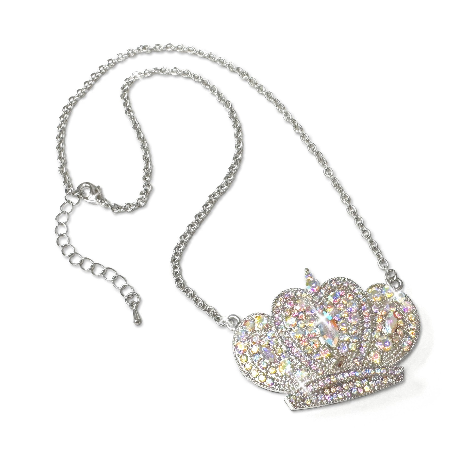 Jacqueline Kent Jeweled Crown Necklace