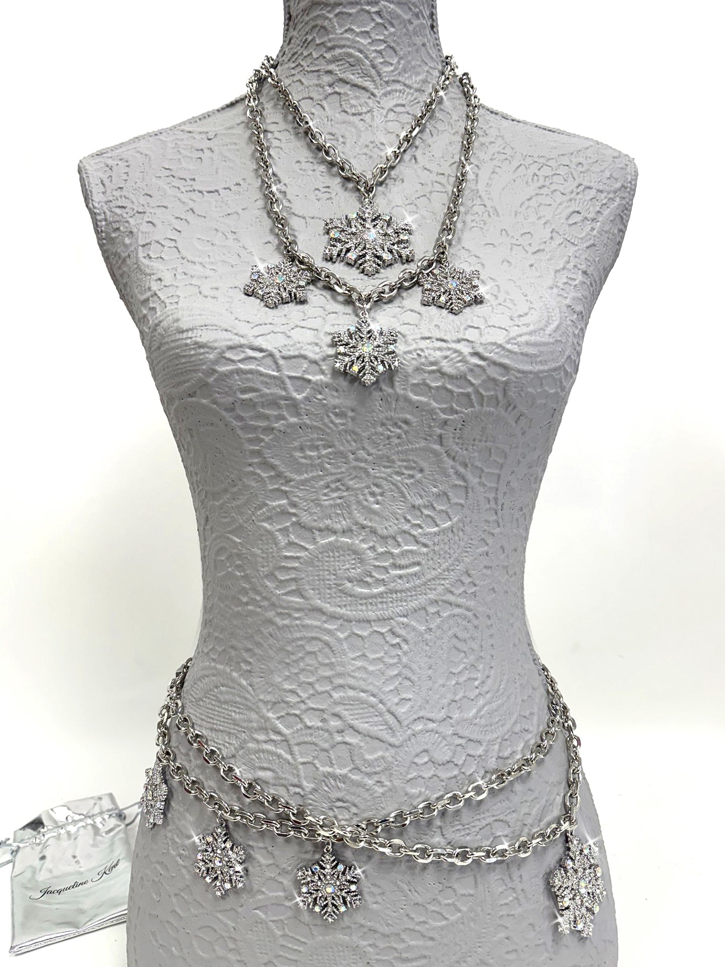 3 IN 1 BELT/NECKLACE LET IT SNOW