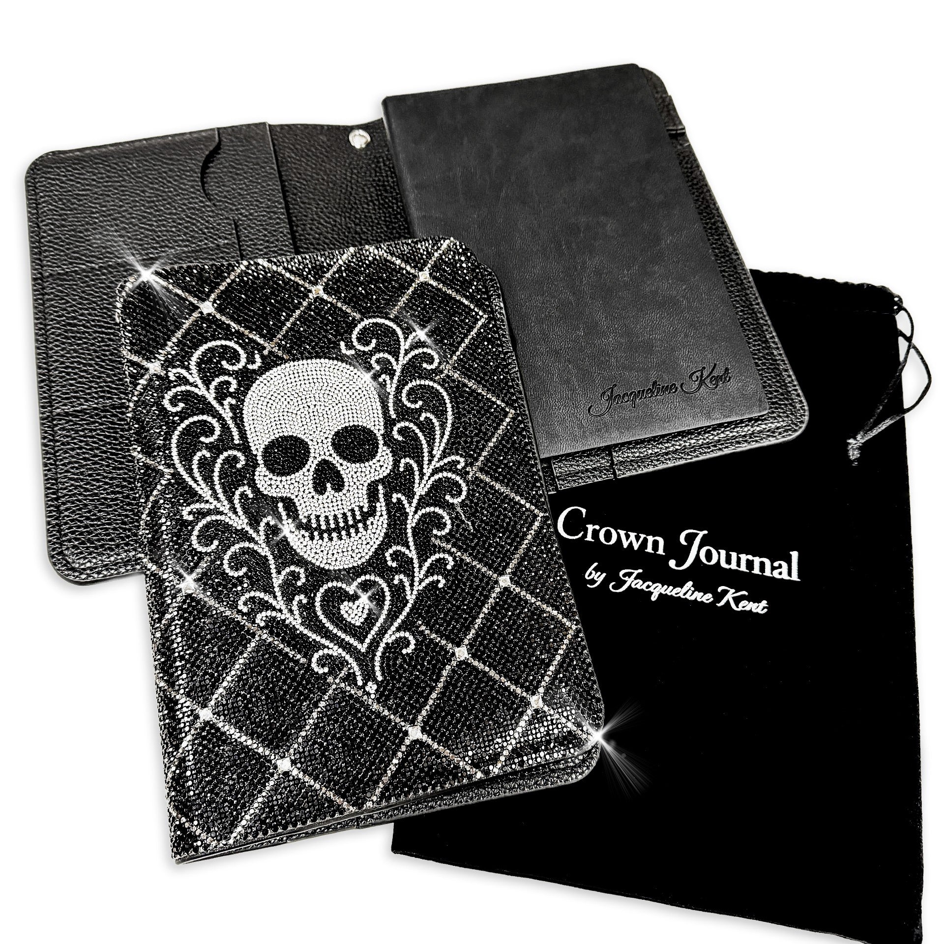 NOTEBOOK LEGACY SUGAR SKULL BLACK