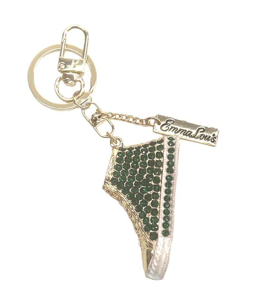 PURSE CHARM SHOE GOLD/BLACK