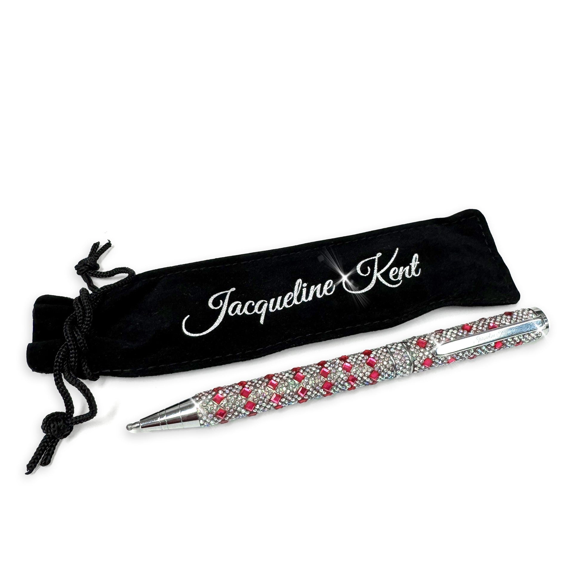 JK SIGNATURE COLLECTION PINK SILVER PEN