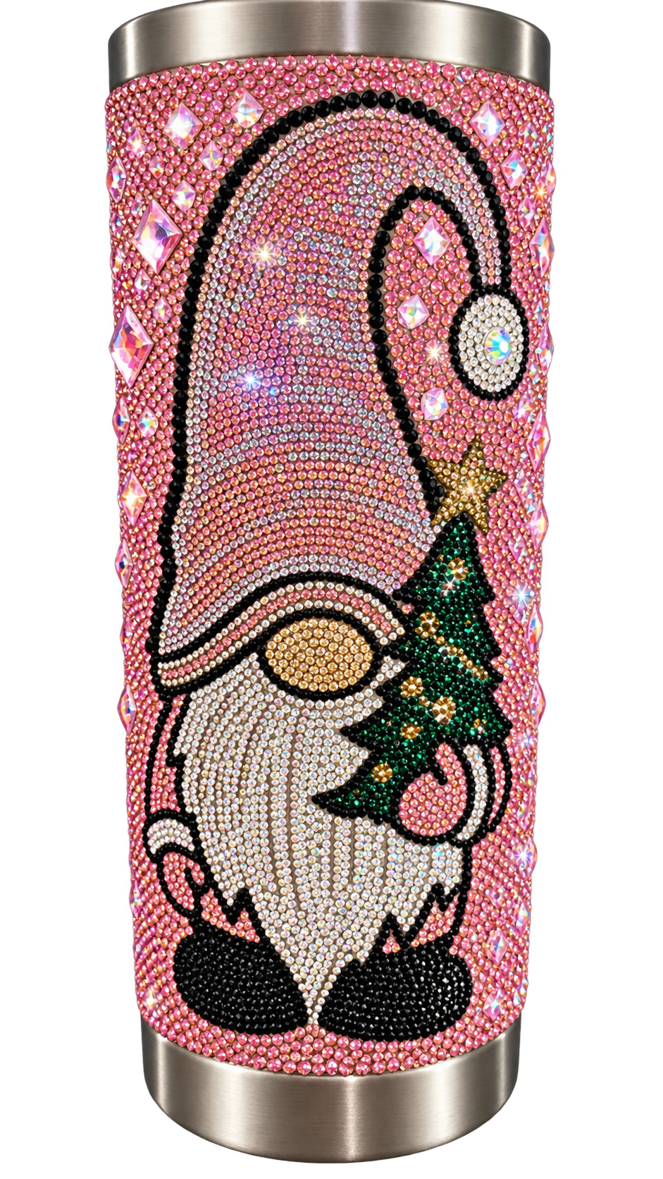TUMBLER CRYSTAL PINK GNOME *PRE SALE*