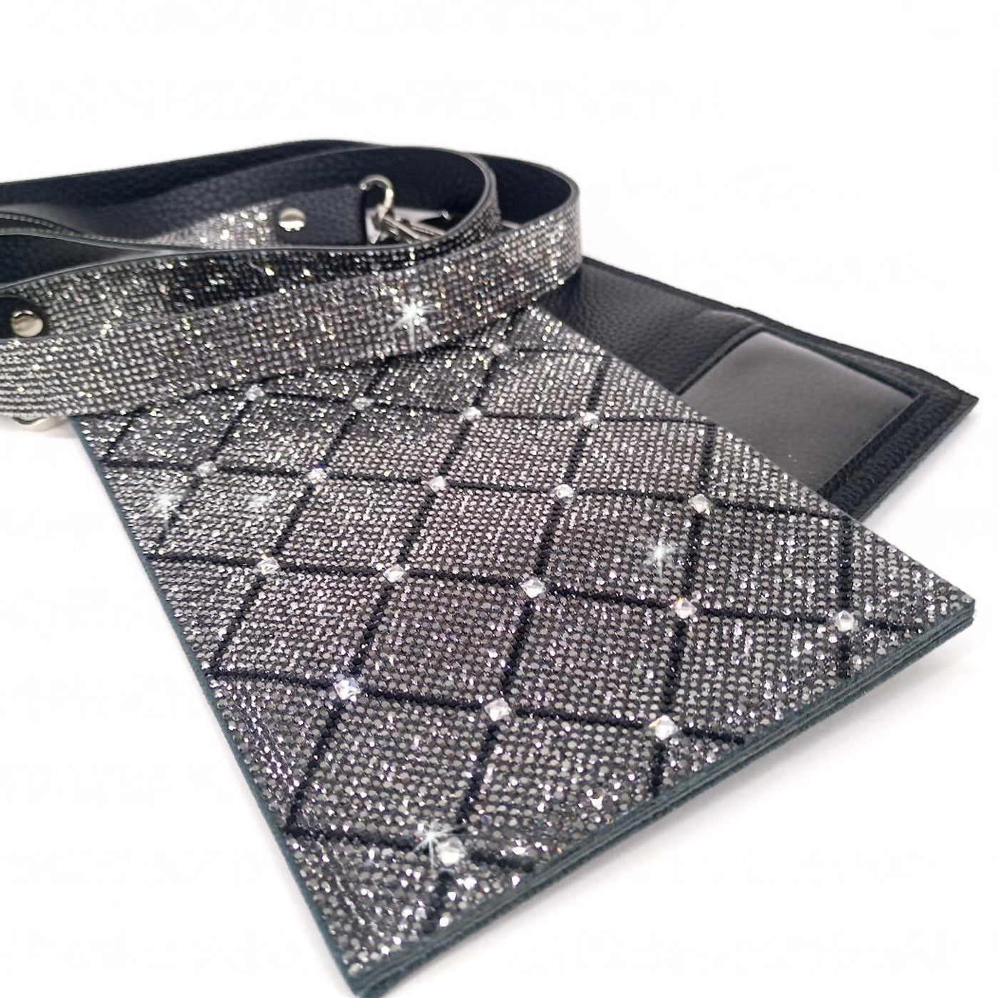 Hematite Little Black Dress Phone Purse