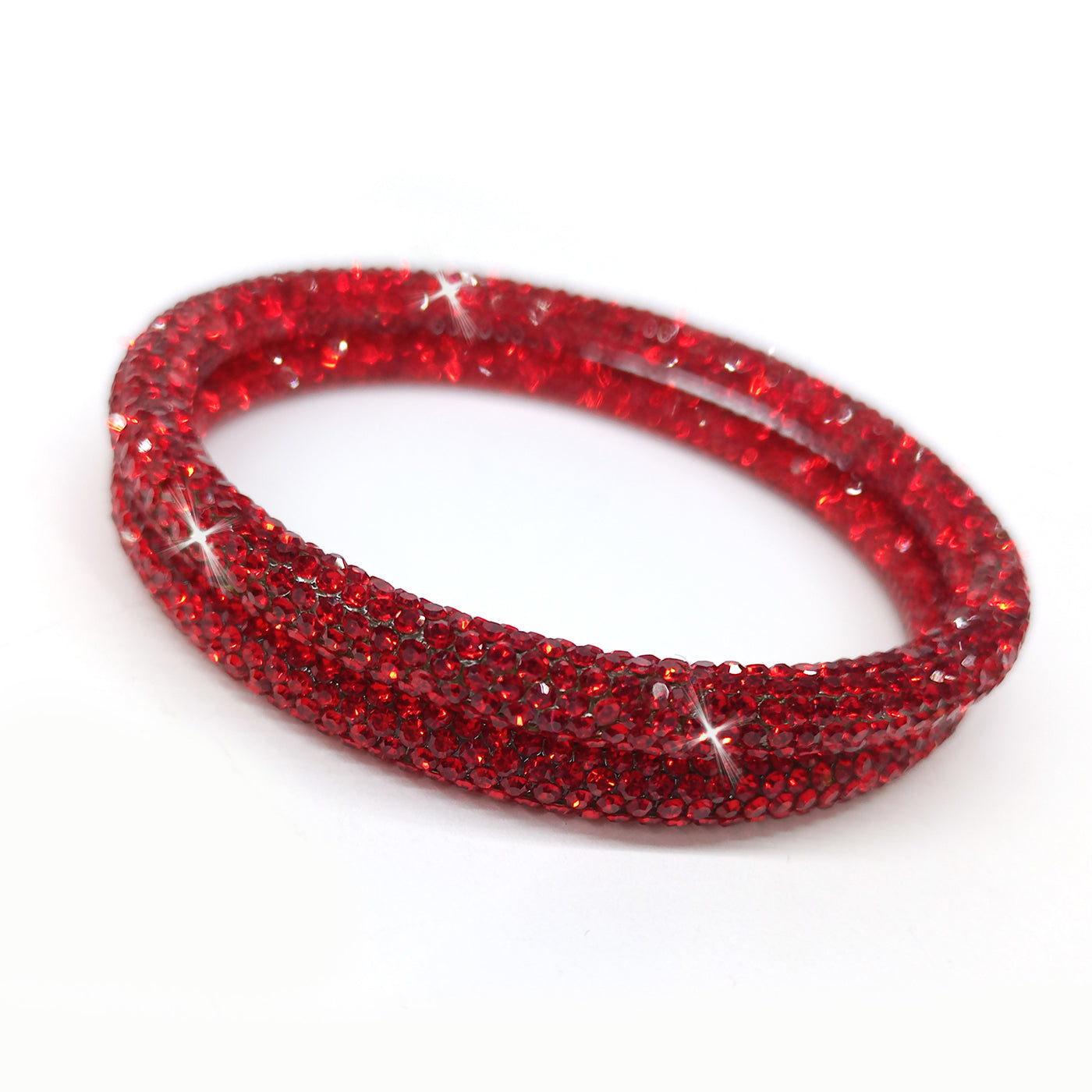 Jacqueline Kent Bangles Red Velvet
