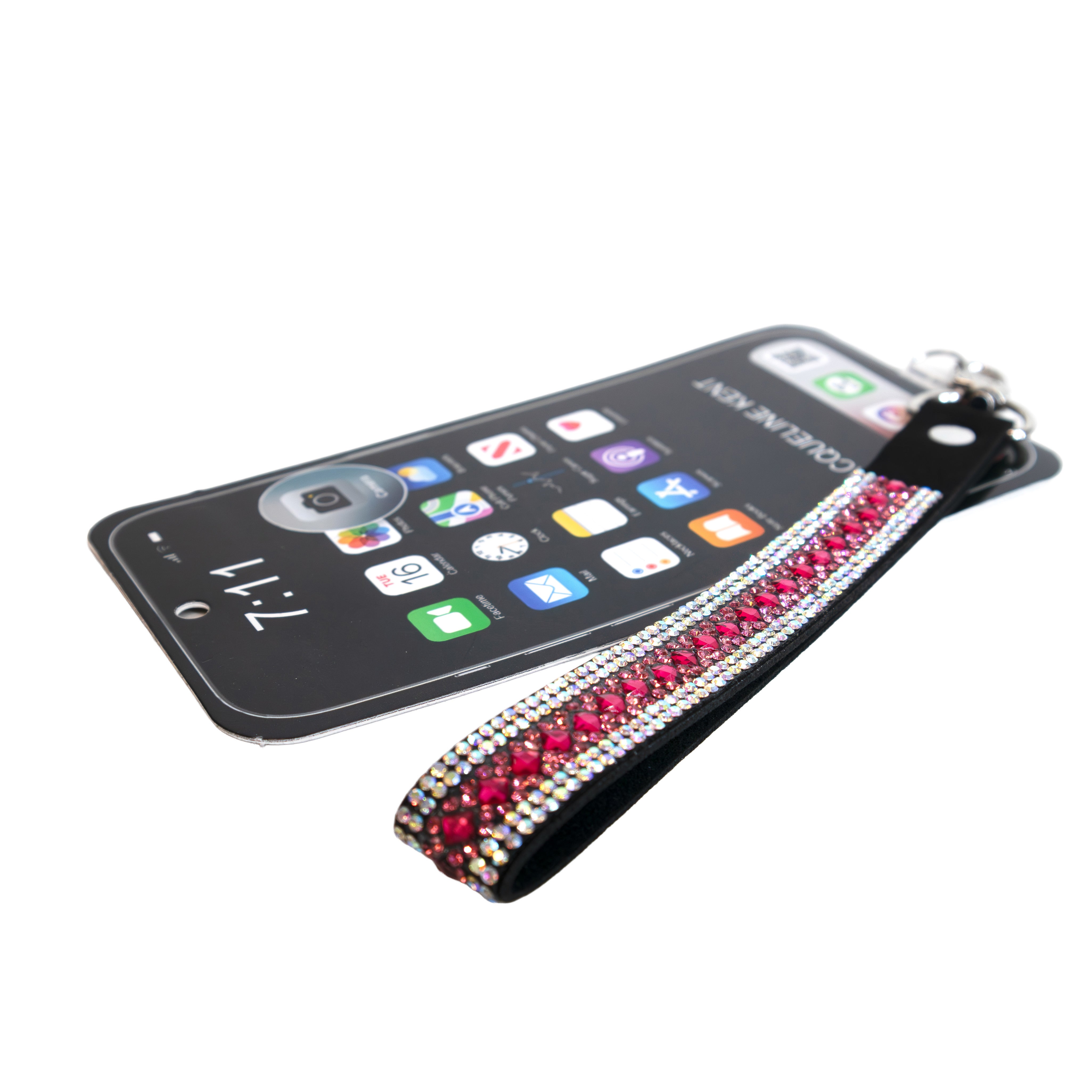 SUPERSTAR PHONE WRIST LANYARD FUCHSIA