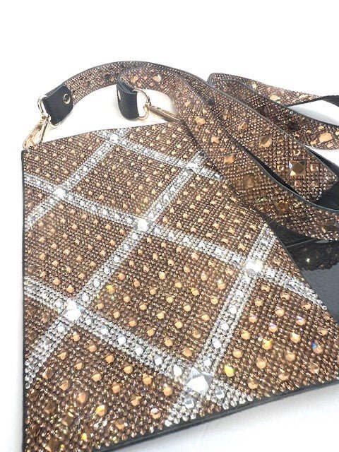 WINGS OF GRACE CELLPHONE PURSE GOLD SILVER