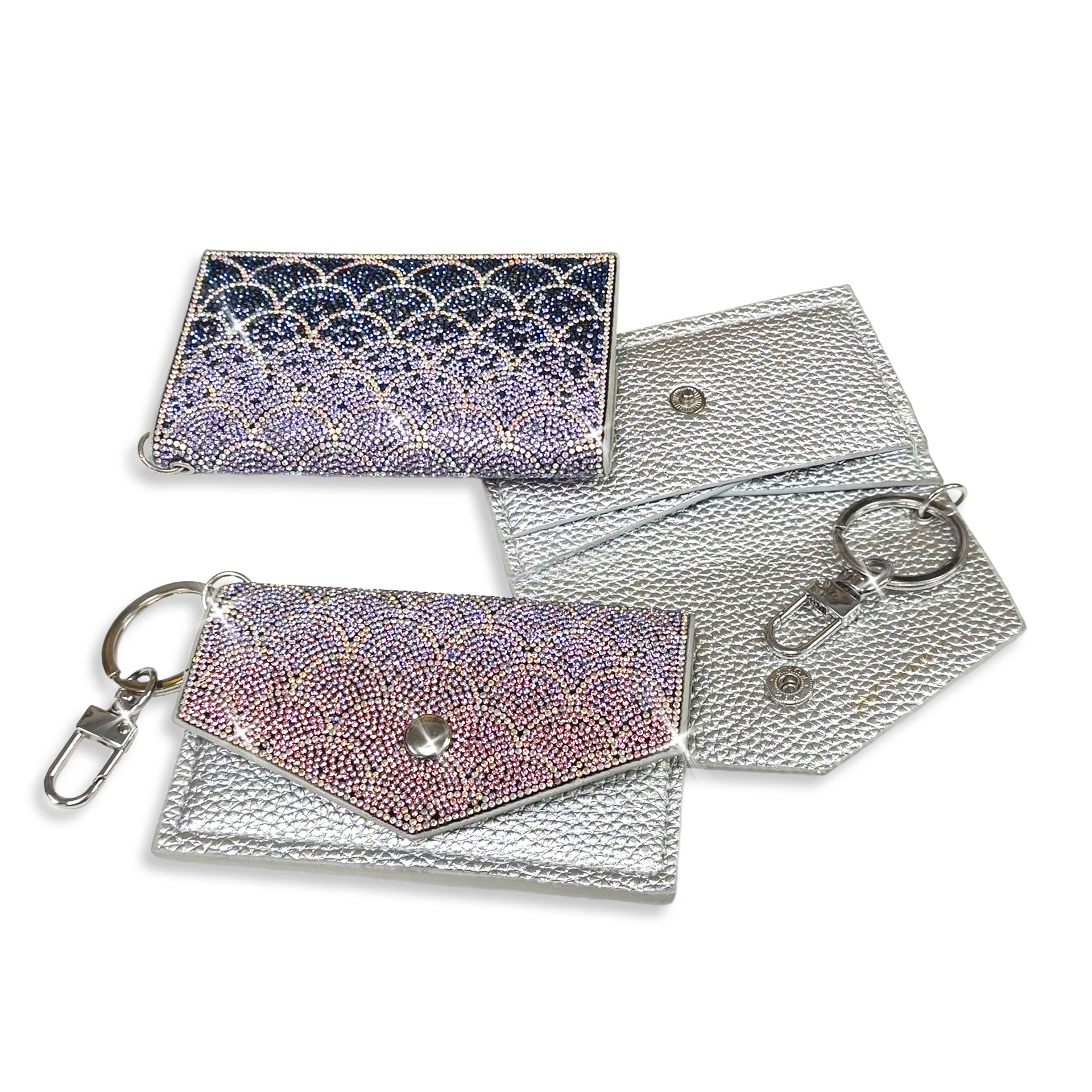 TWILLIGHT MERMAID CRYSTAL CARD WALLET