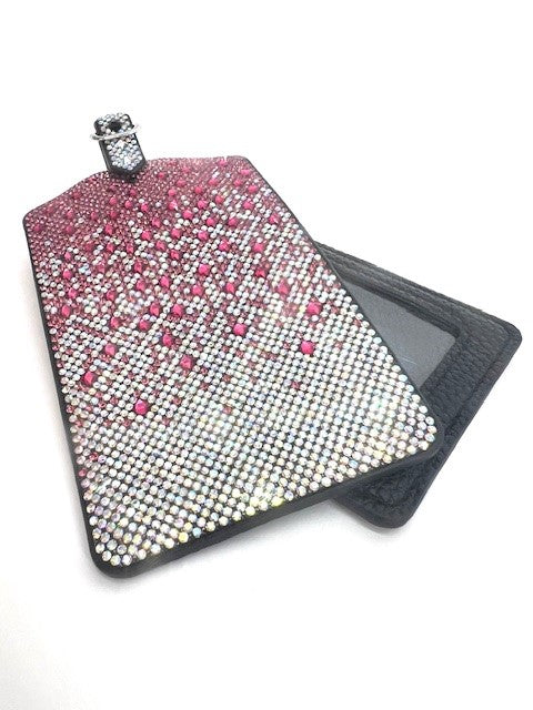 SUPERSTAR LUGGAGE TAG FUCHSIA