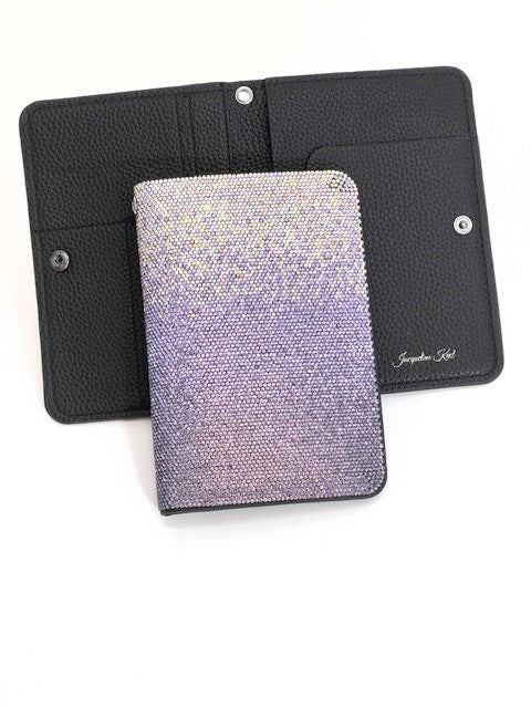 ULTRA VIOLET PASSPORT HOLDER PURPLE OMBRE