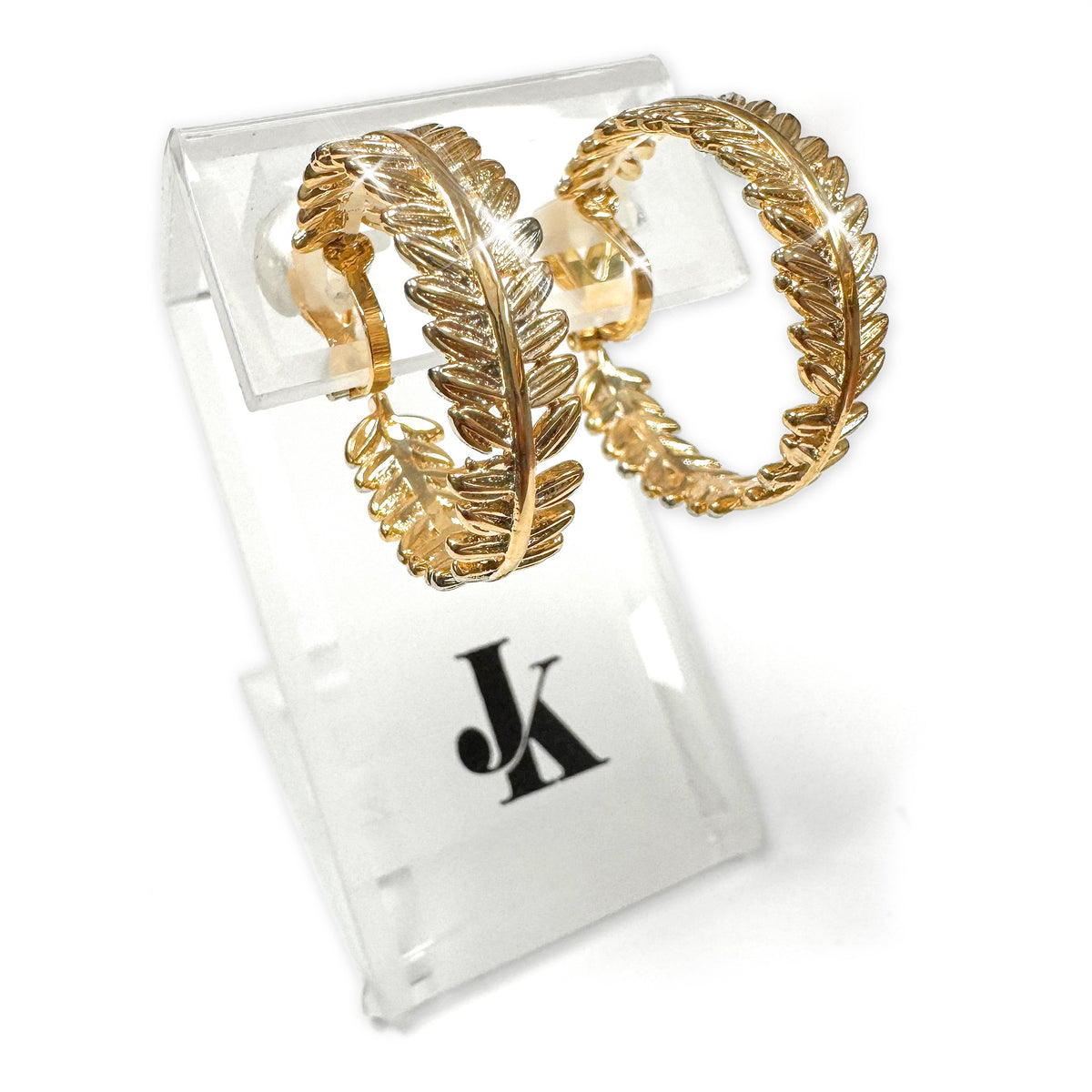 EARRING LAUREL WREATH GOLD