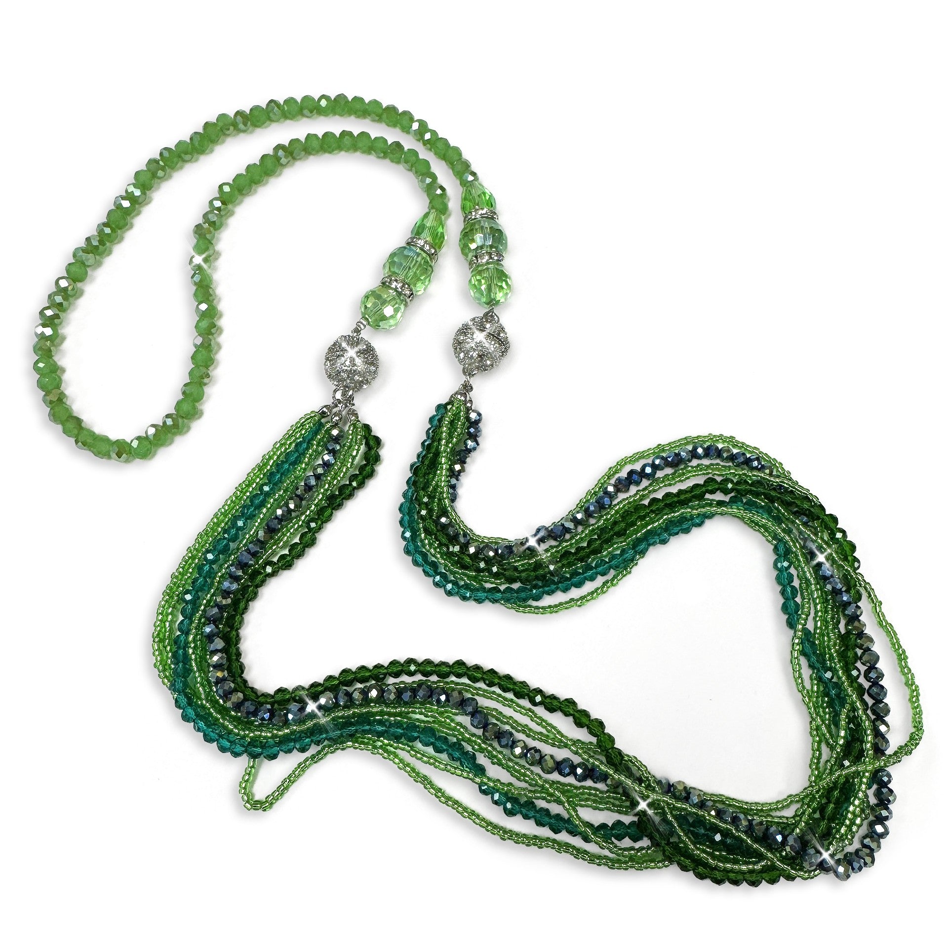 Jacqueline Kent Cinderella Necklace Green