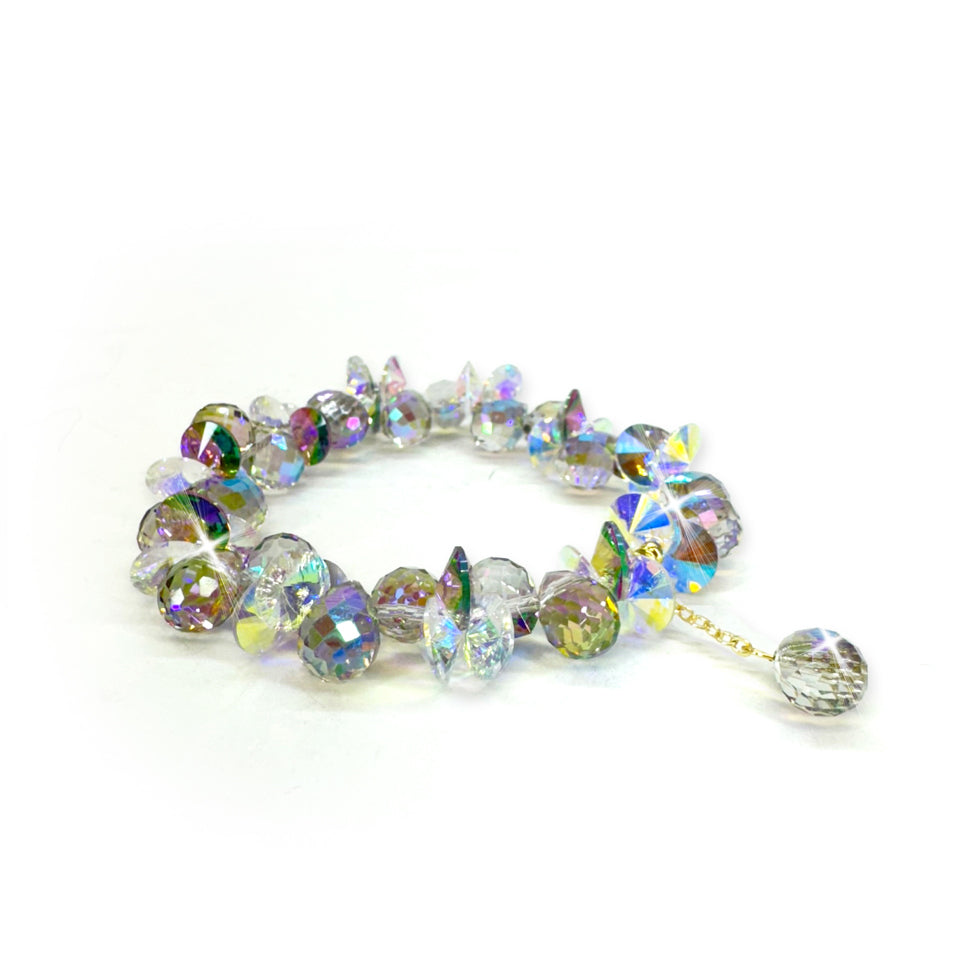BRACELET CRYSTAL STRETCH CLEAR AB