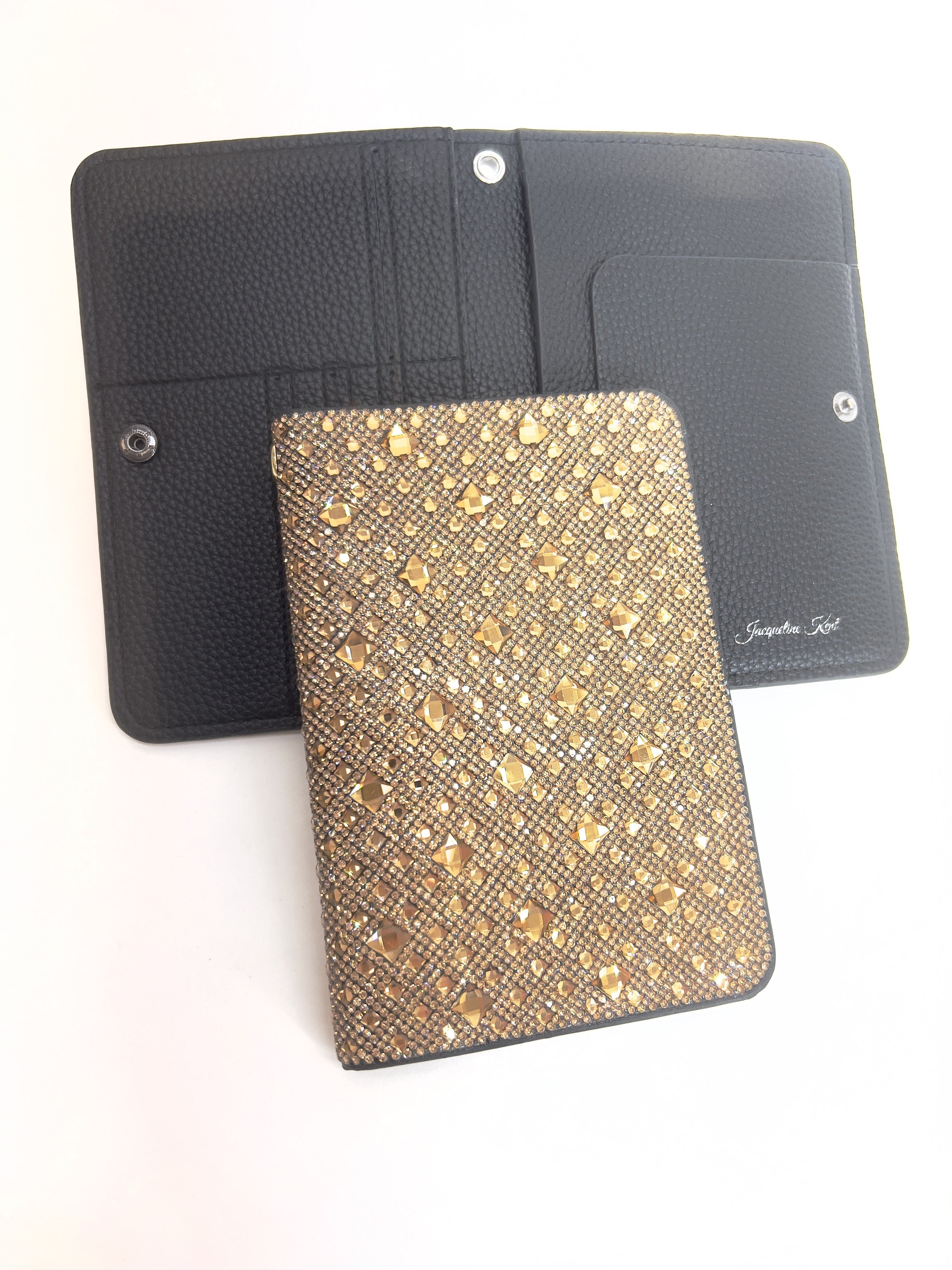 WINGS OF GRACE PASSPORT HOLDER GOLD