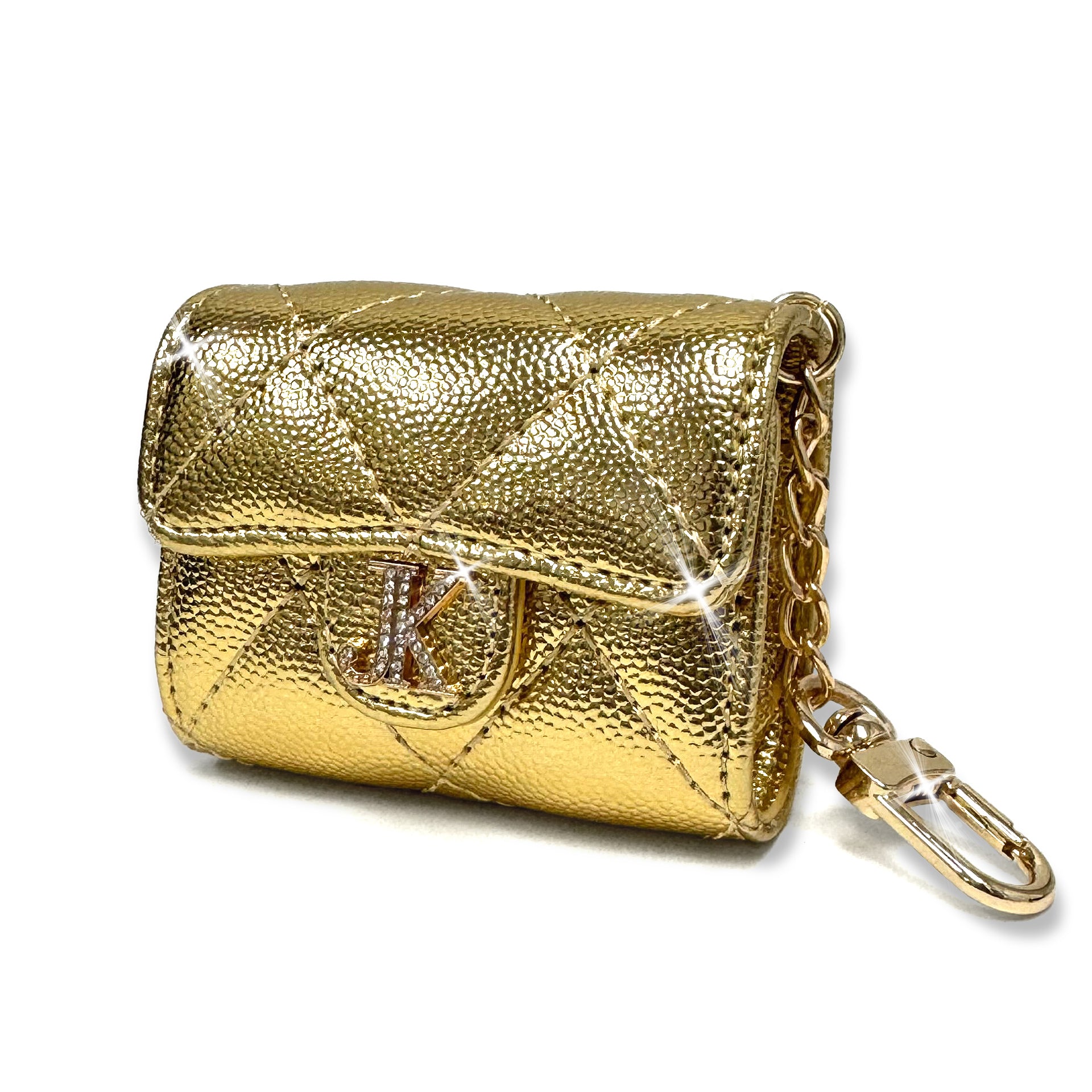 MINI PURSE CHARM GOLD