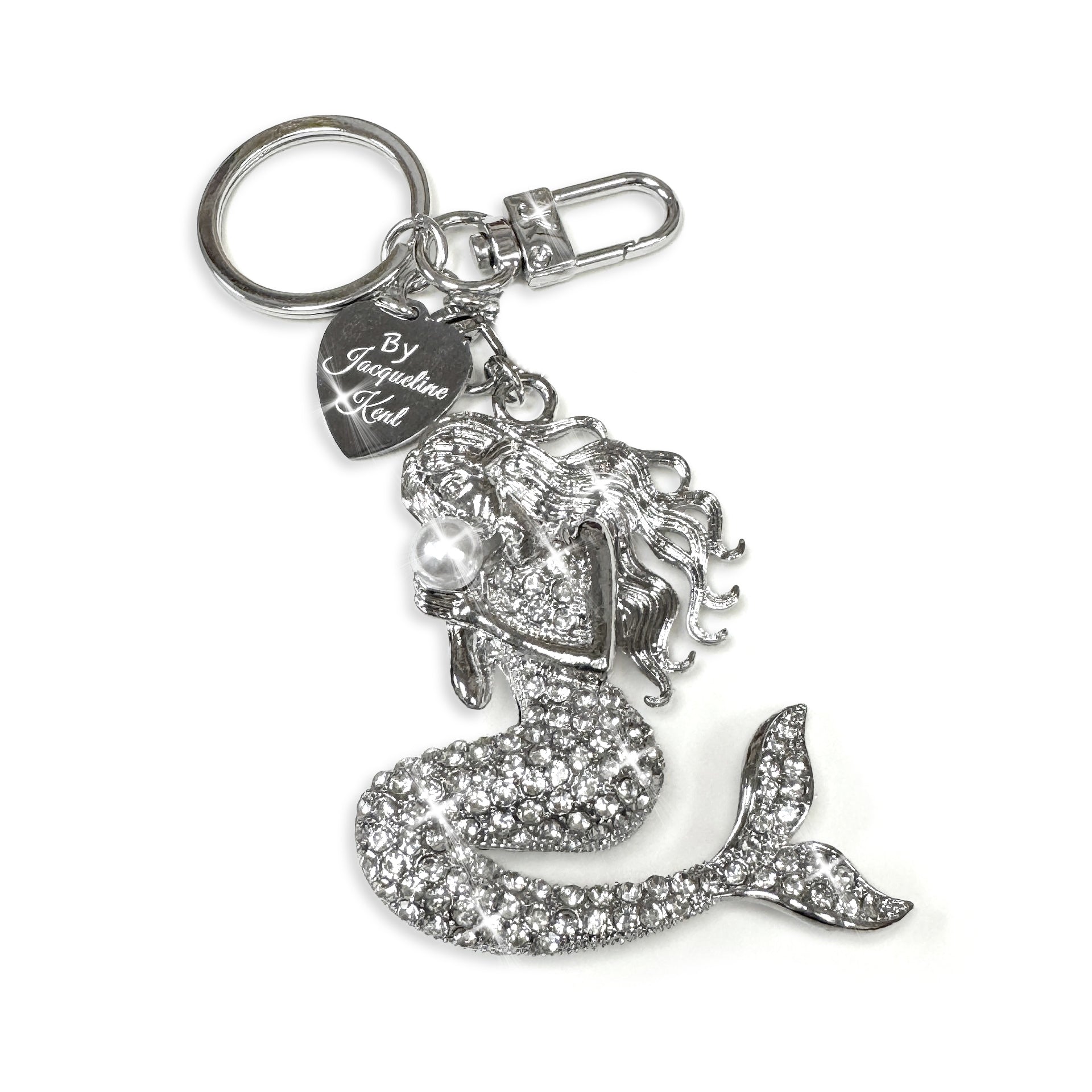 PURSE CHARM MERMAID SILVER
