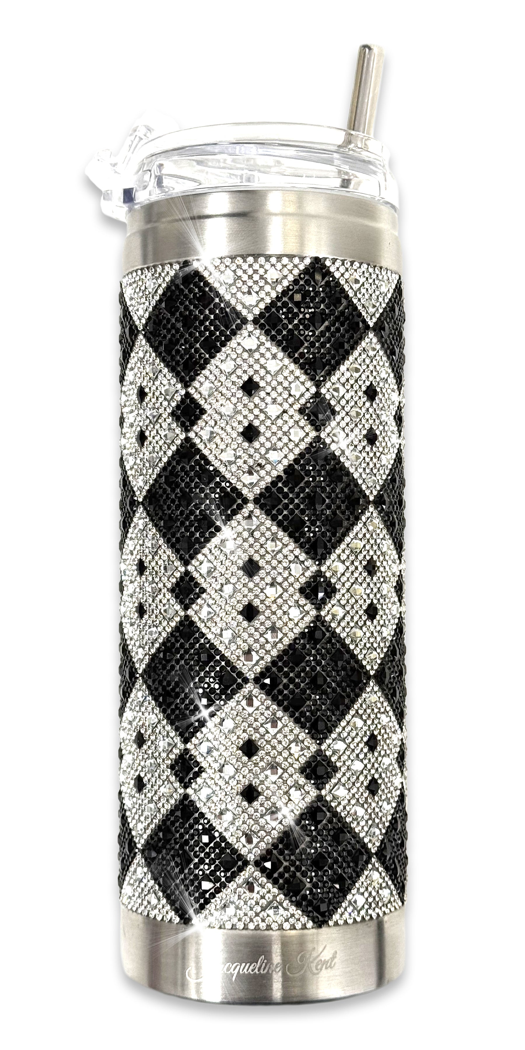 STARRY NIGHT TUMBLER CRYSTAL SILVER/BLACK