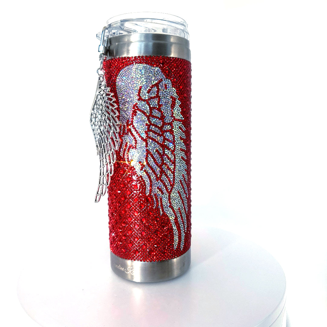 TUMBLER DIVINE COLLECTION JOY LIGHT RED AB