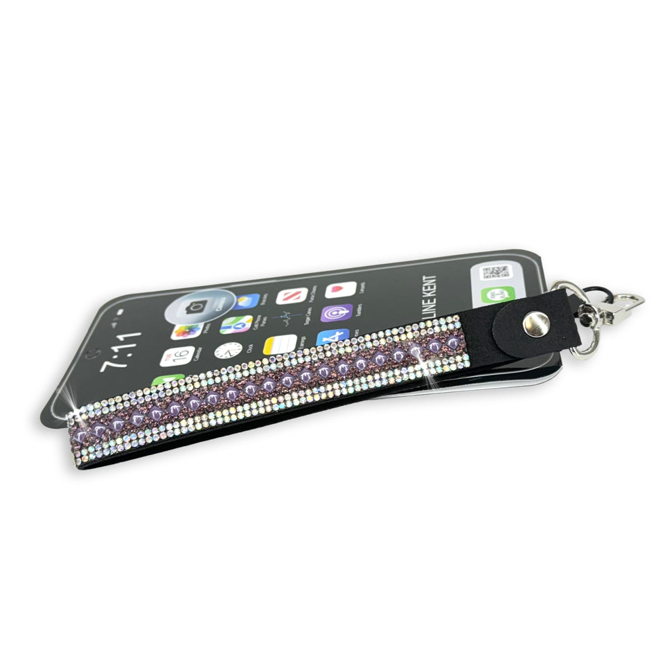 ROYAL GARDEN PARTY COLLECTION PHONE WRIST LANYARD MAUVE