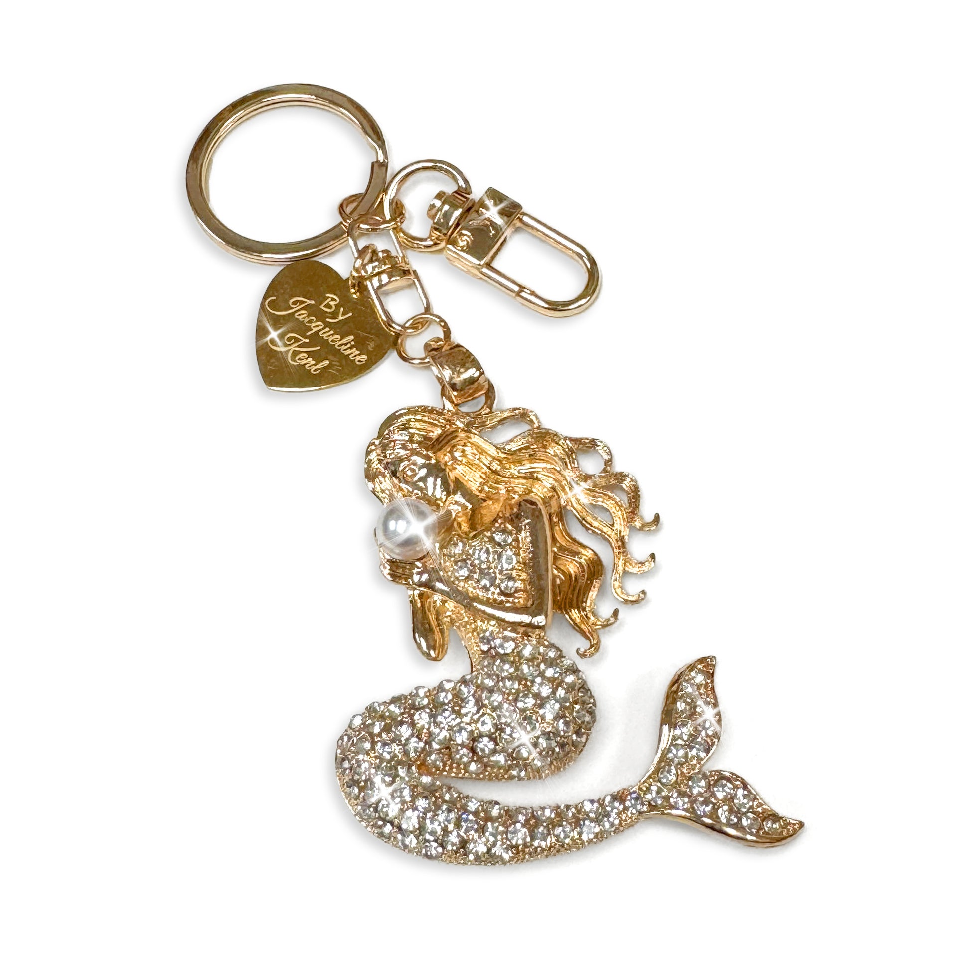 PURSE CHARM MERMAID GOLD