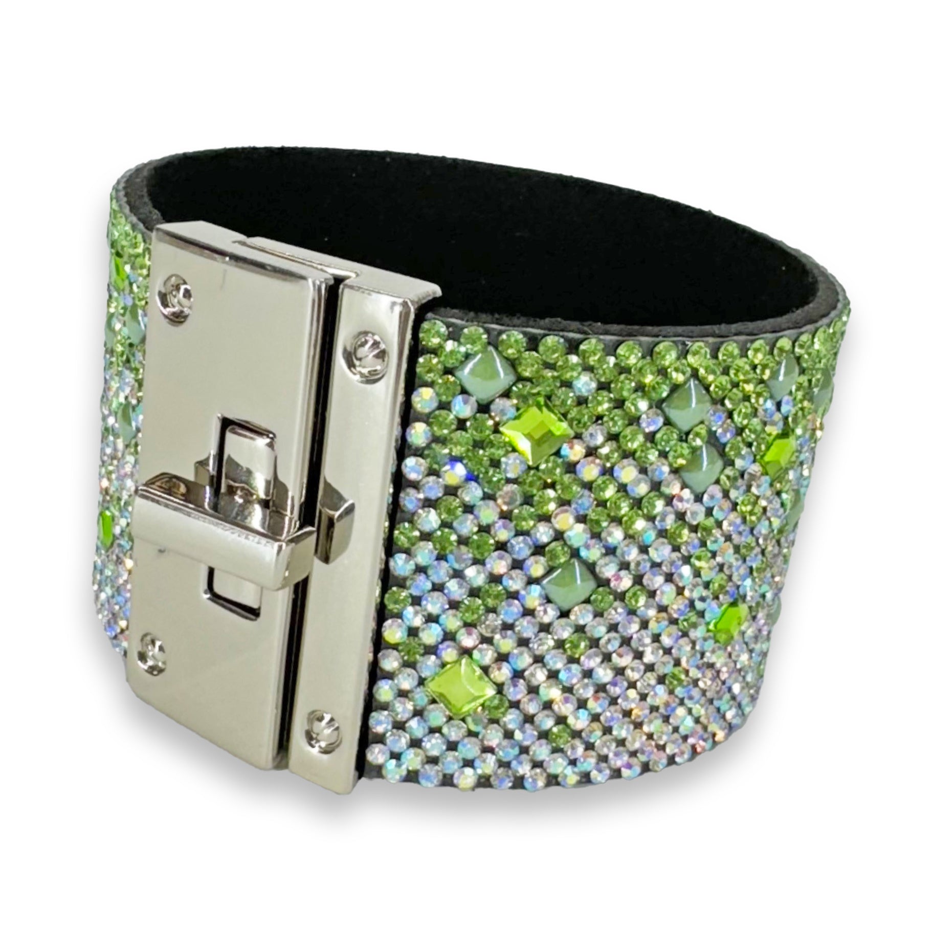ROYAL GARDEN PARTY COLLECTION CUFF GREEN OMBRE
