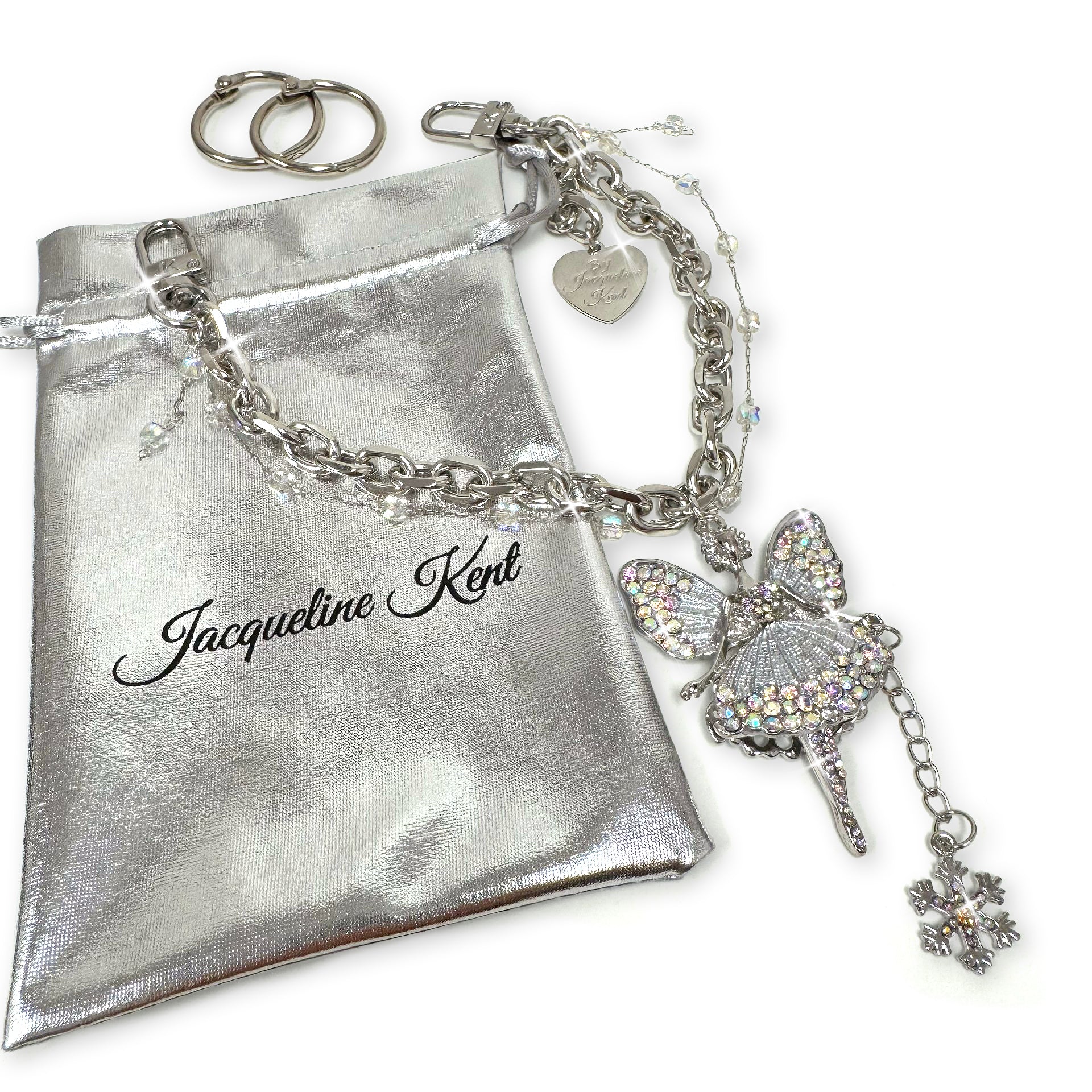 CHARMING CHAIN ANGEL BLUE FROST