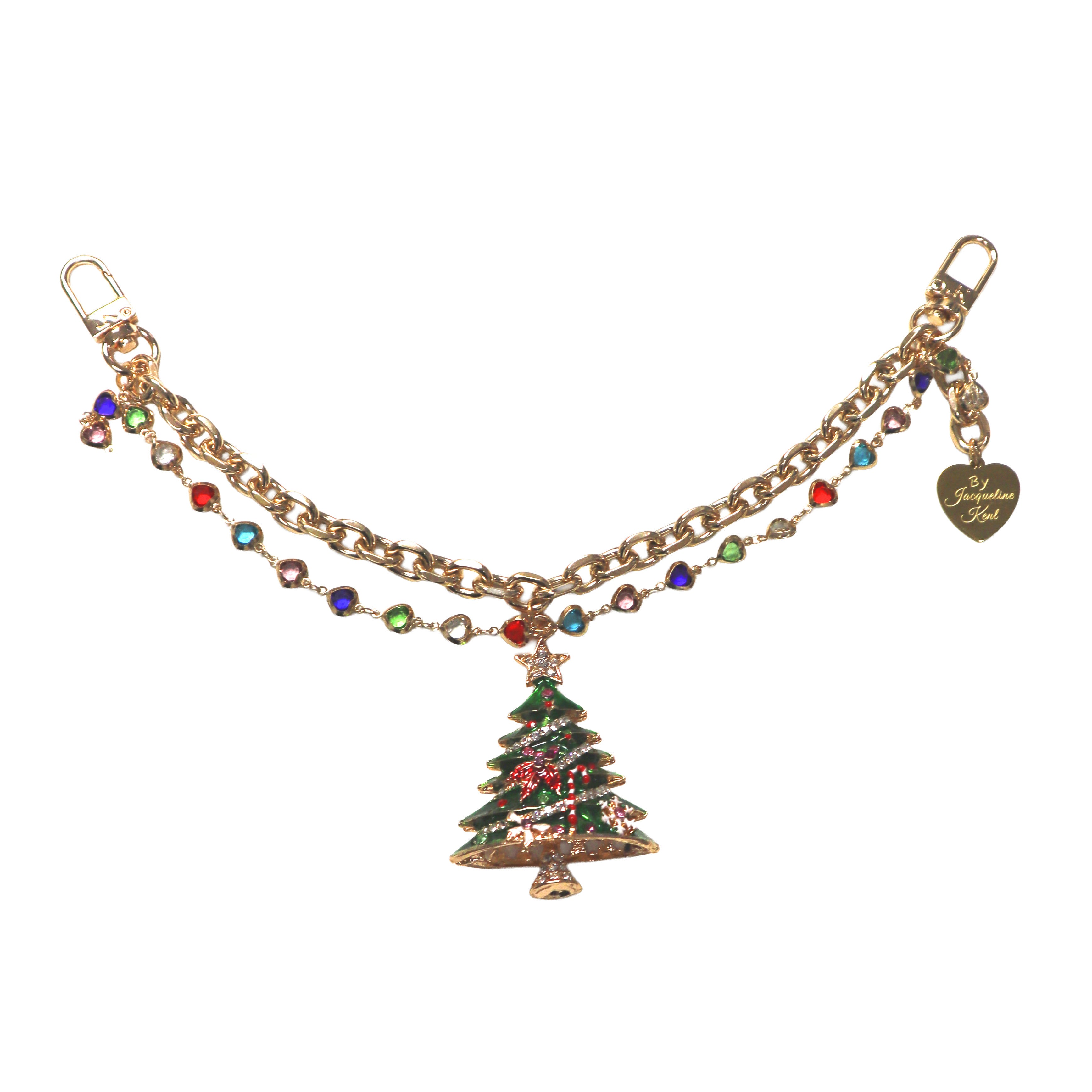 CHARMING CHAIN HEARTS OF EVERGREEN