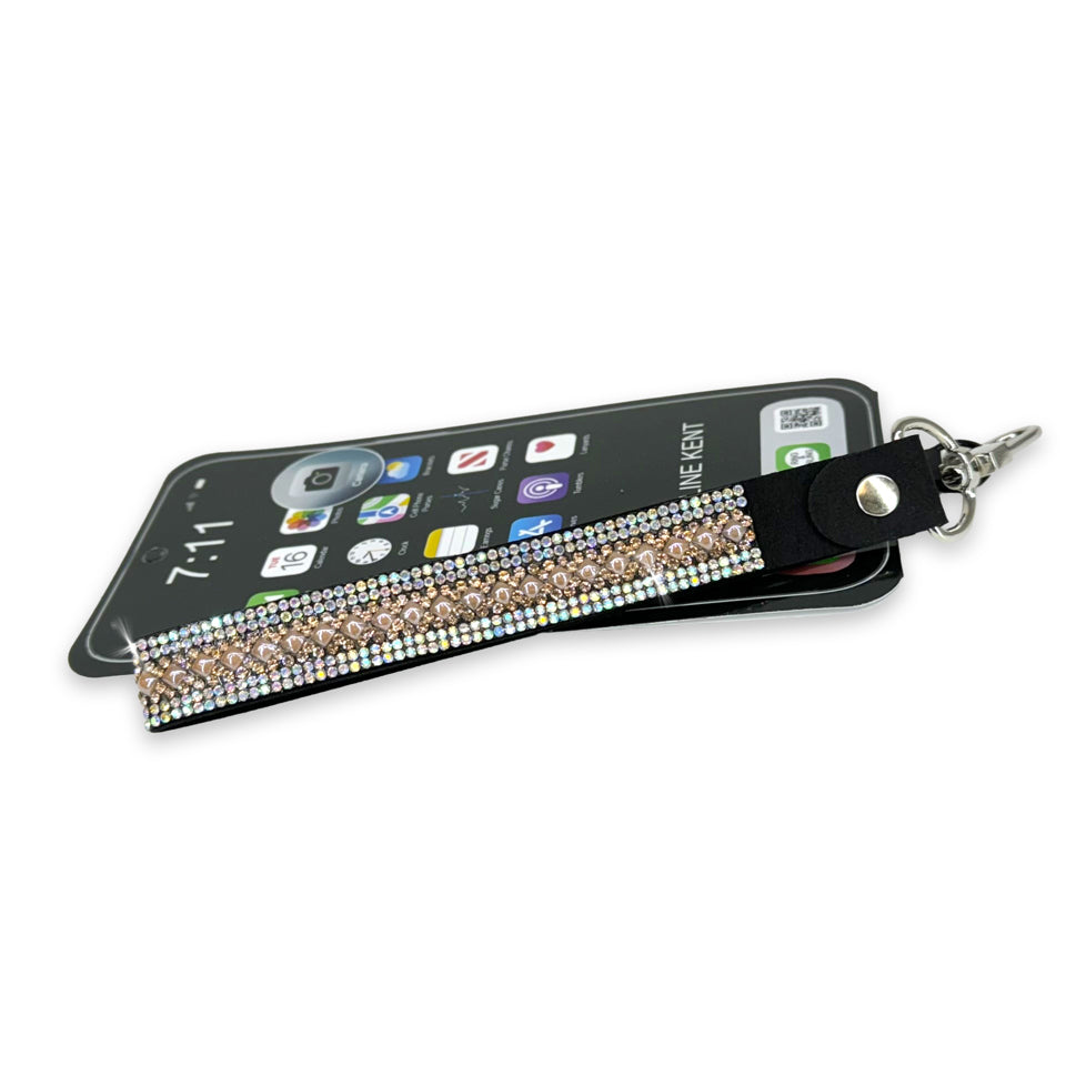 ROYAL GARDEN PARTY COLLECTION PHONE WRIST LANYARD CHAMPAGNE