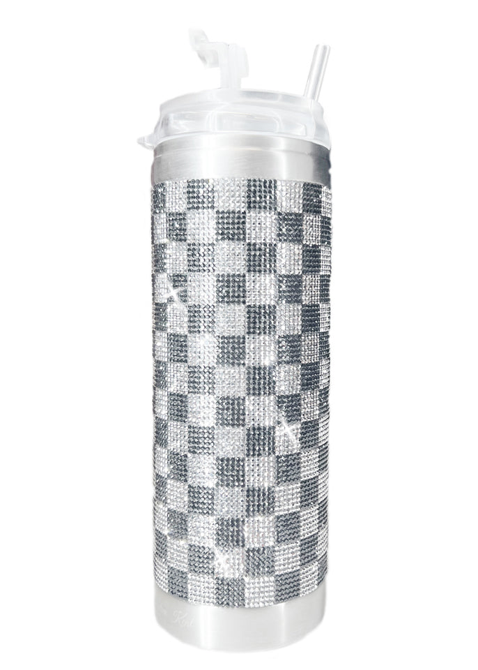 CHECKMATE LIGHT DIAMOND CRYSTAL TUMBLER