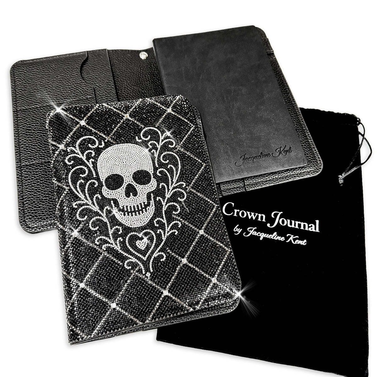 NOTEBOOK LEGACY SUGAR SKULL BLACK