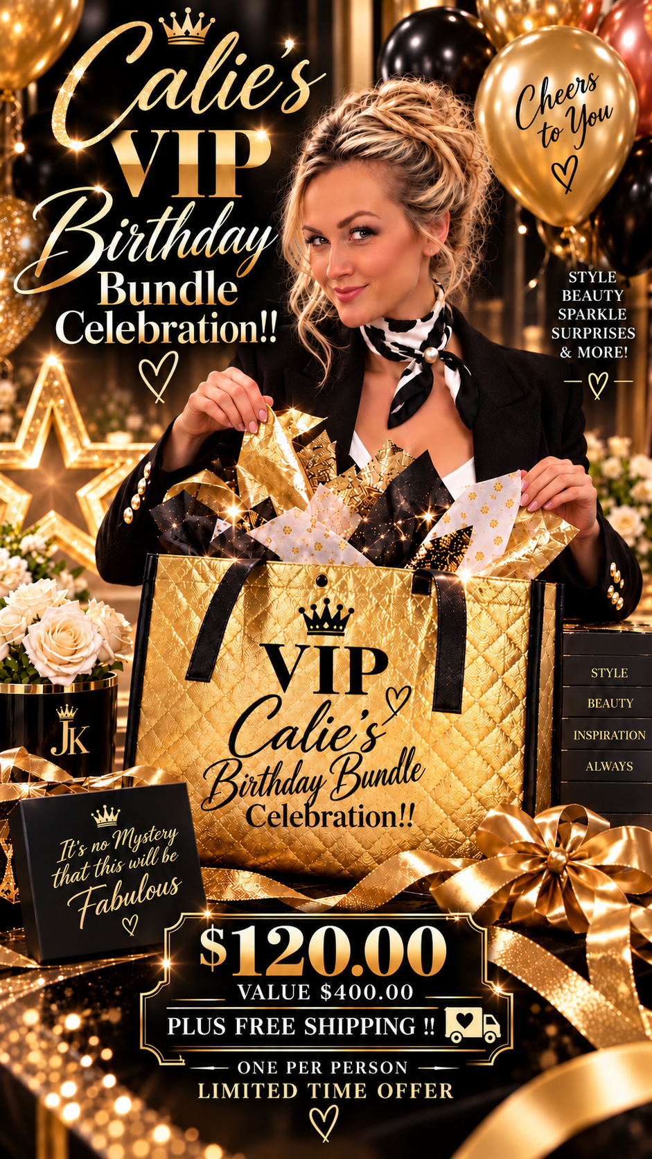 CALIE'S MYSTERY BIRTHDAY BAG