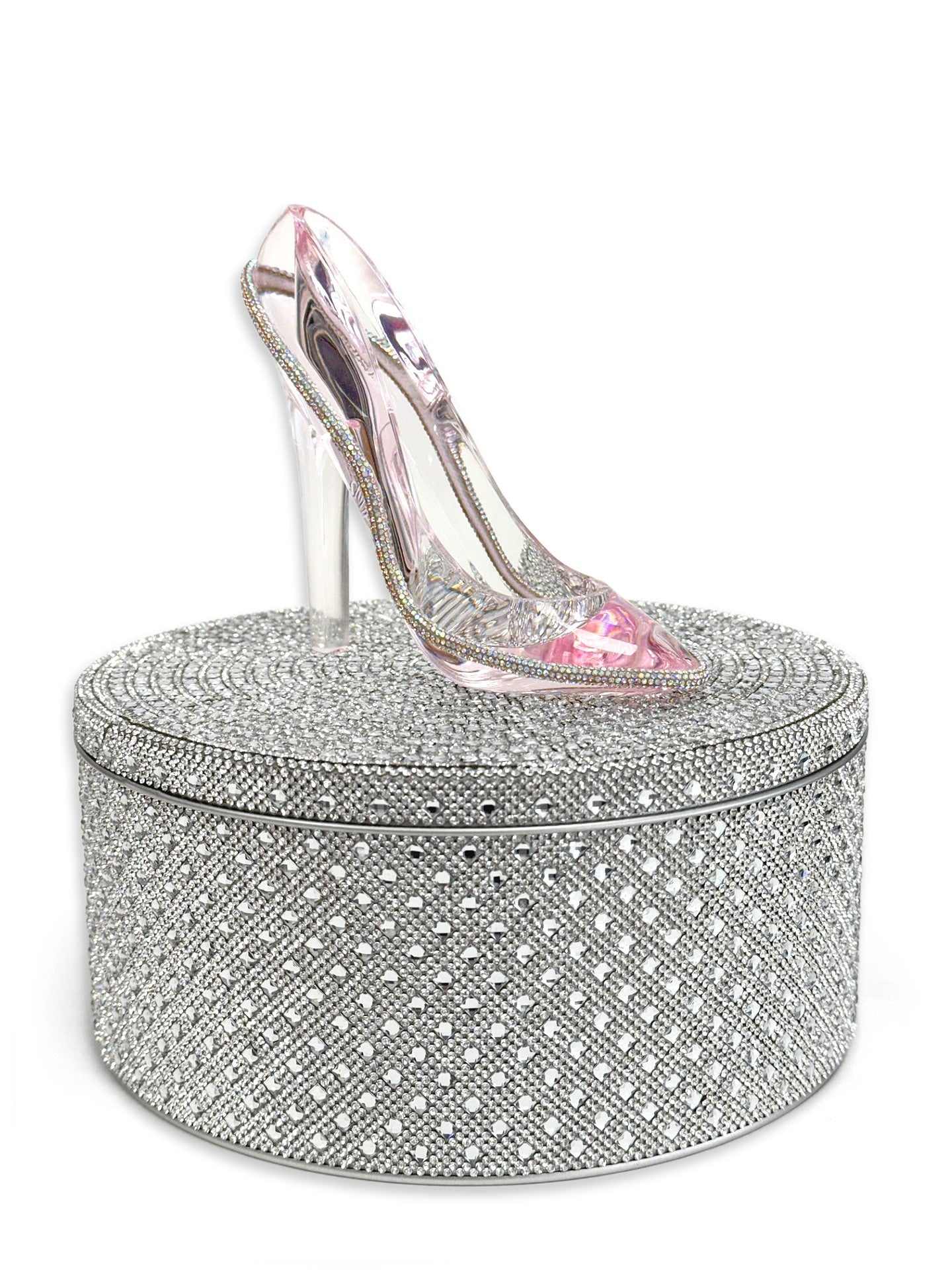 Jacqueline Kent Jewelry Display "Glass" Slipper Pink