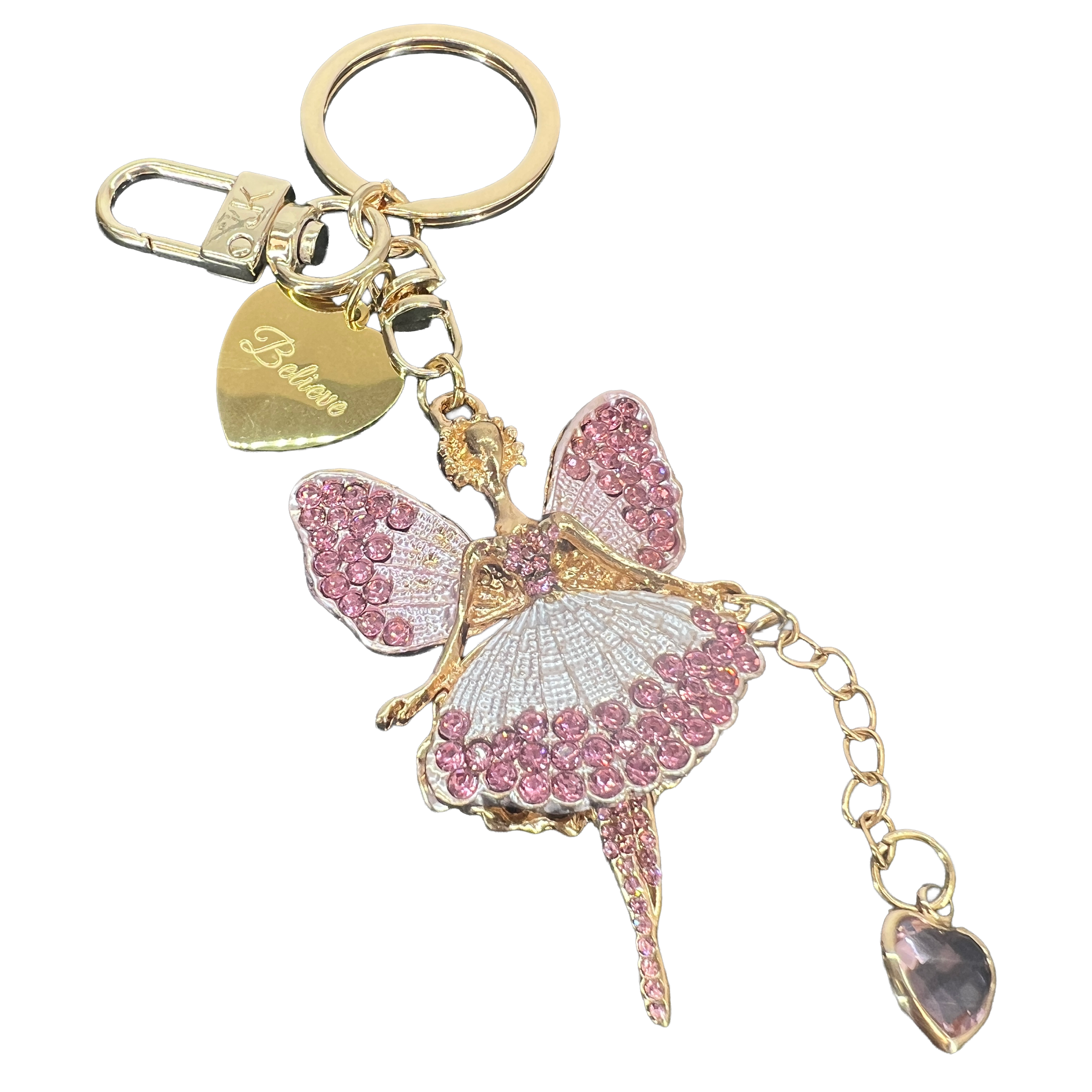 PURSE CHARM ANGEL DAZZLE ME DARLING