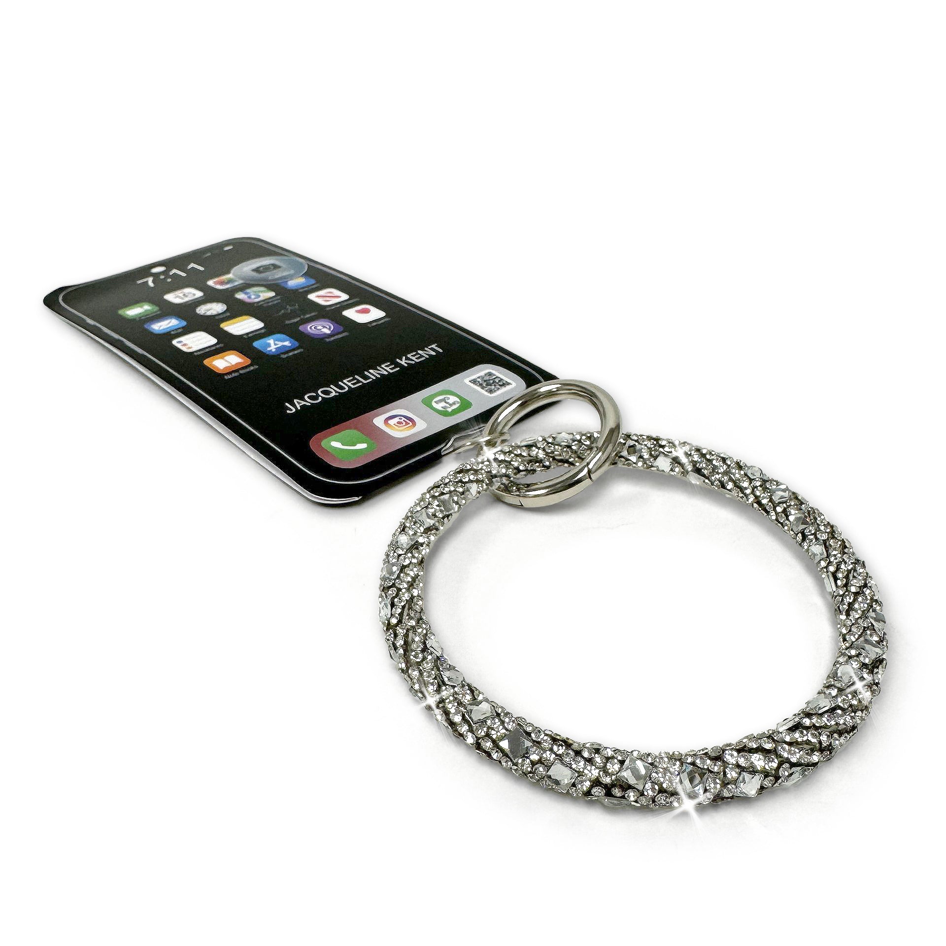 PHONE LANYARD SILVER JAILER