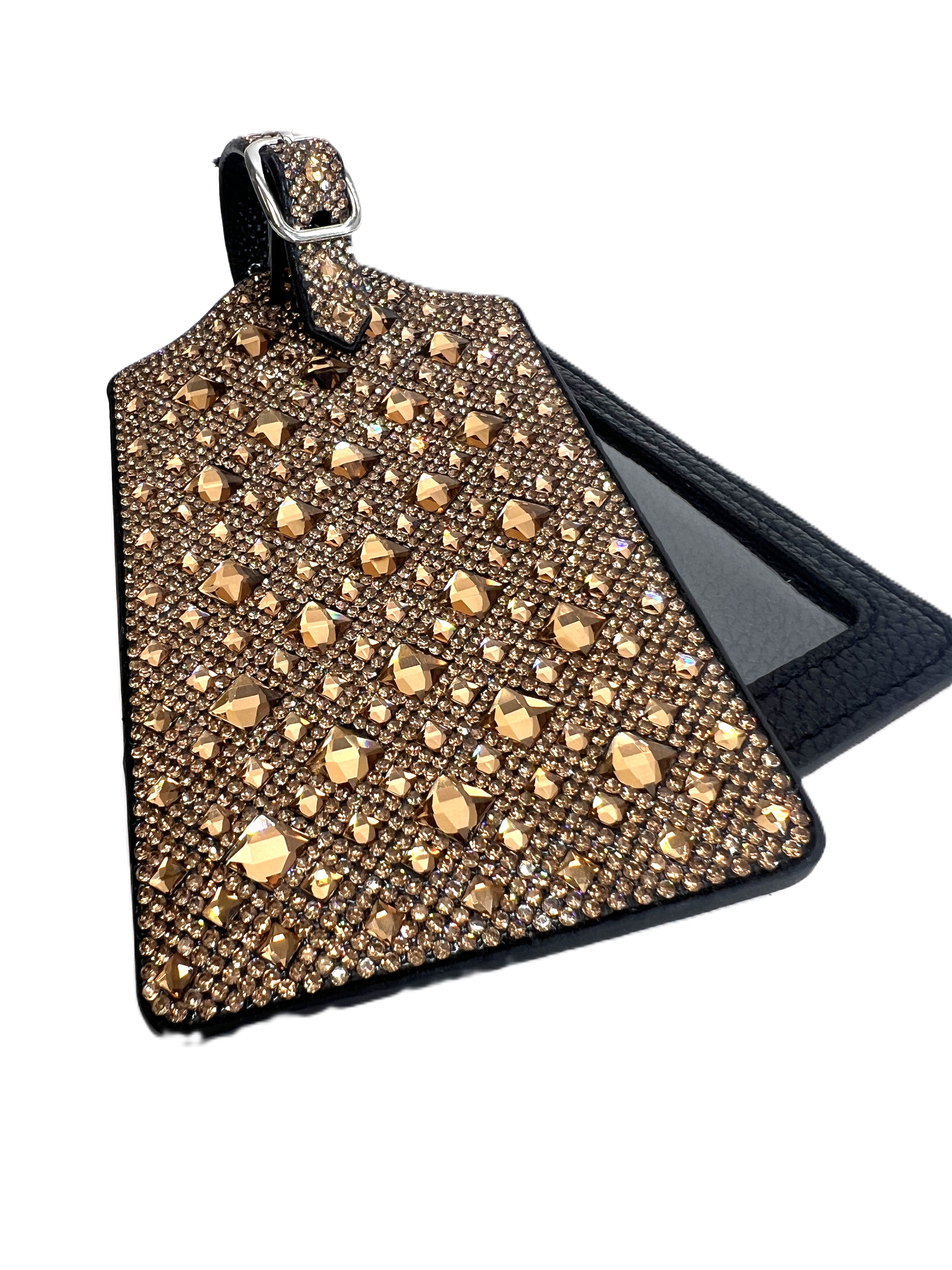 WINGS OF GRACE LUGGAGE TAG GOLD