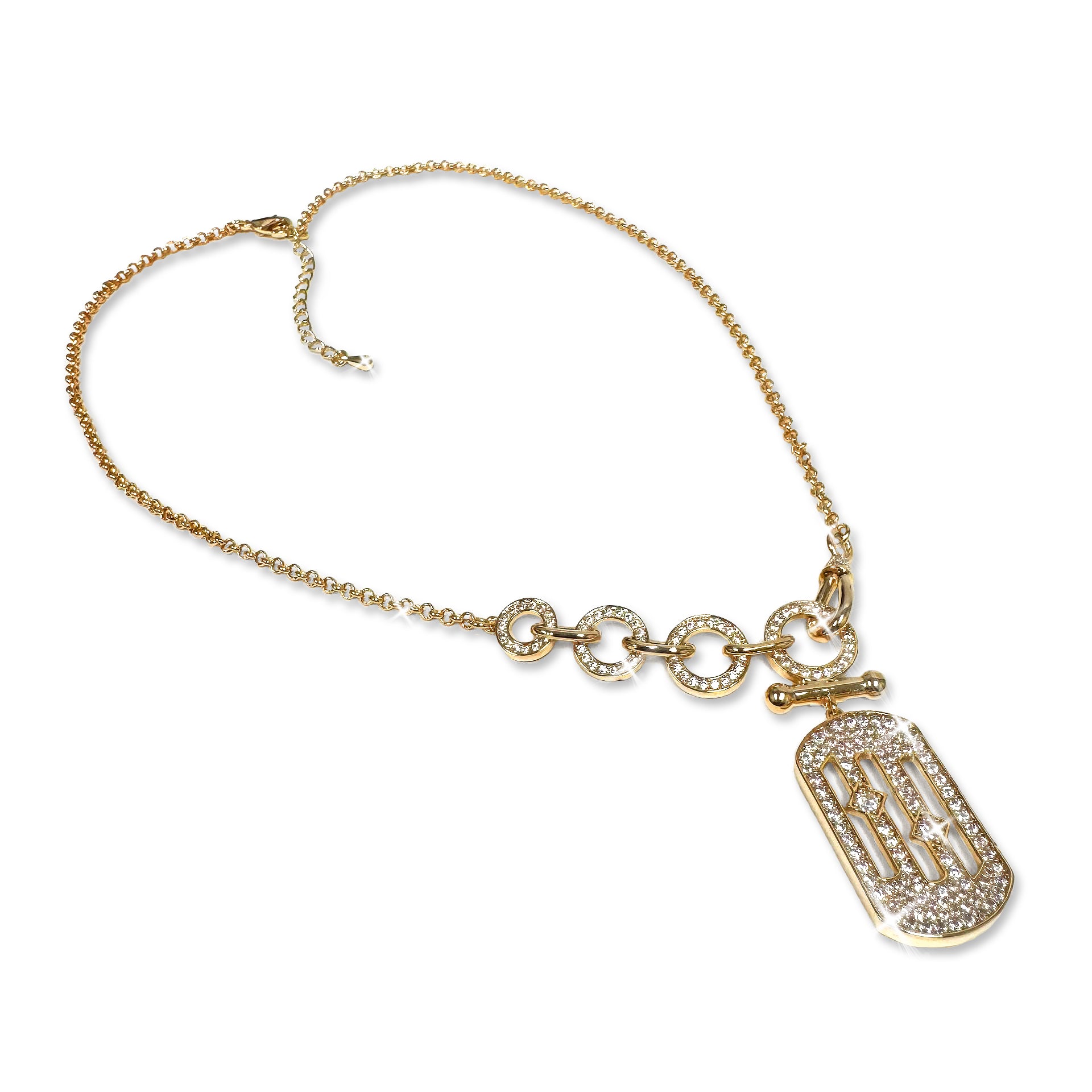 NECKLACE POWER LINK GOLD