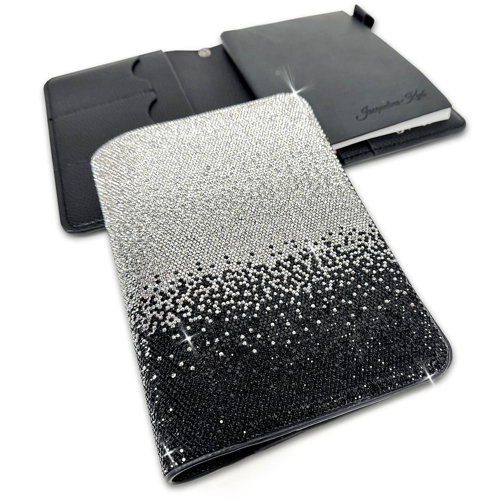 FLOWER POWER NOTEBOOK BLACK OMBRE