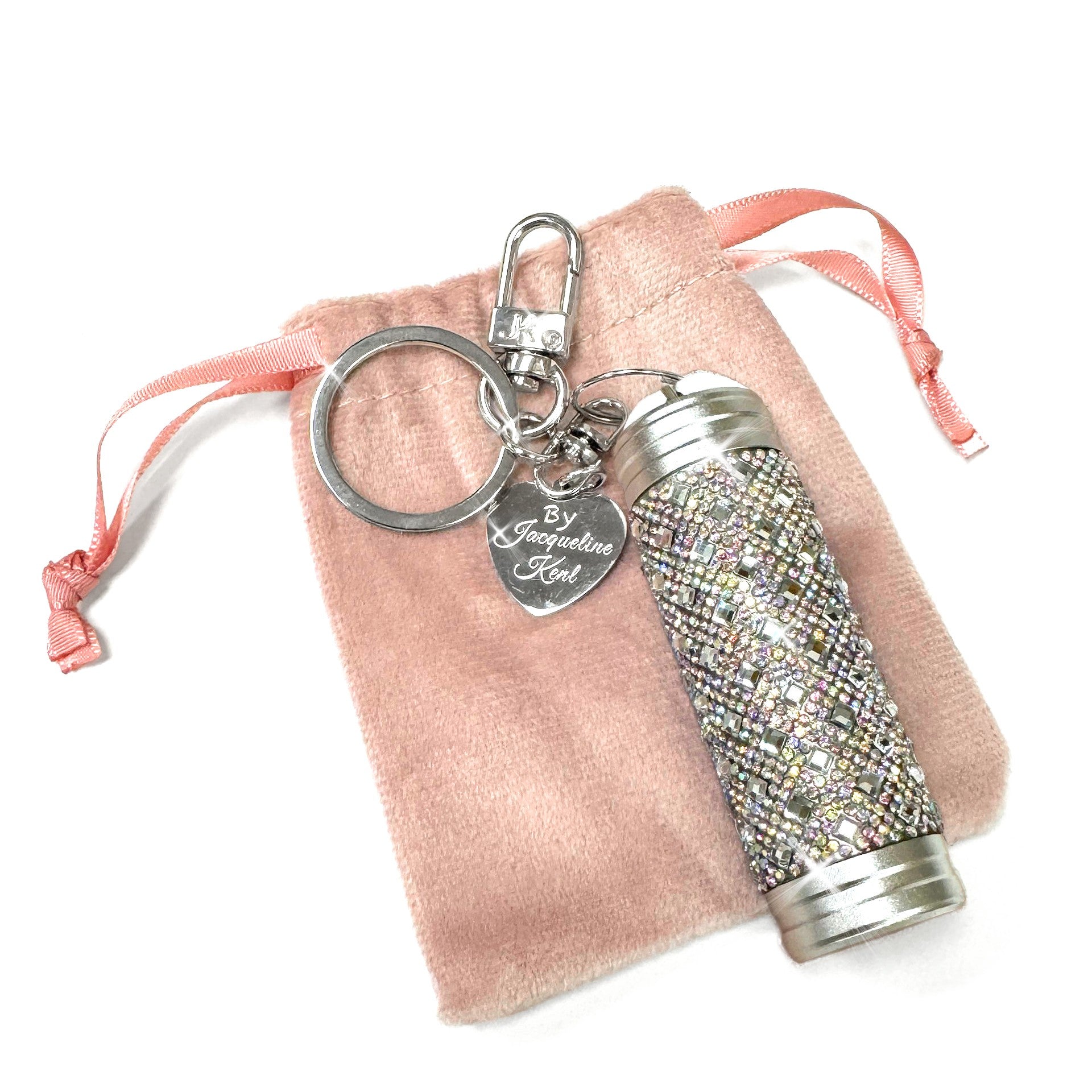 Jacqueline Kent Mini Tumbler Charm – AB Crystal