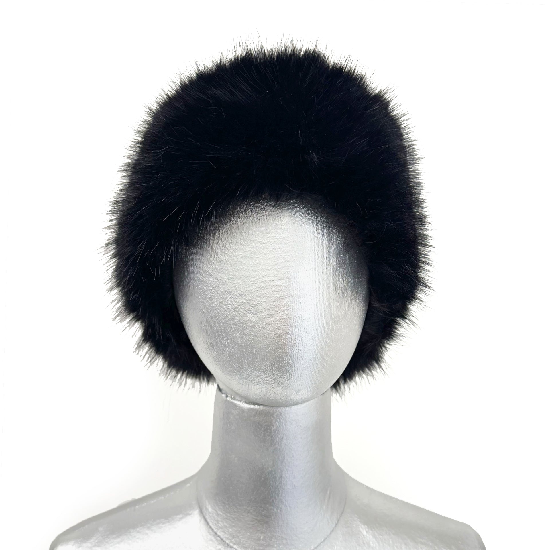 FAUX FUR FANTASY - FURBAND BLACK