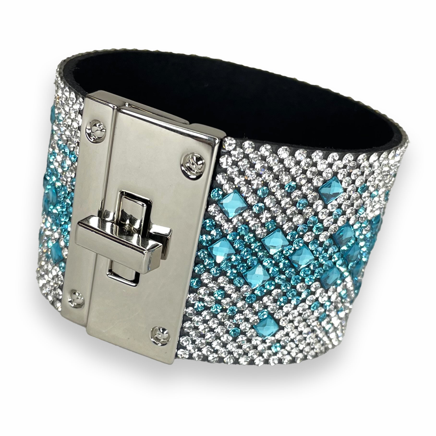 MARINERS CROSS COLLECTION CUFF TURQUOISE WAVE