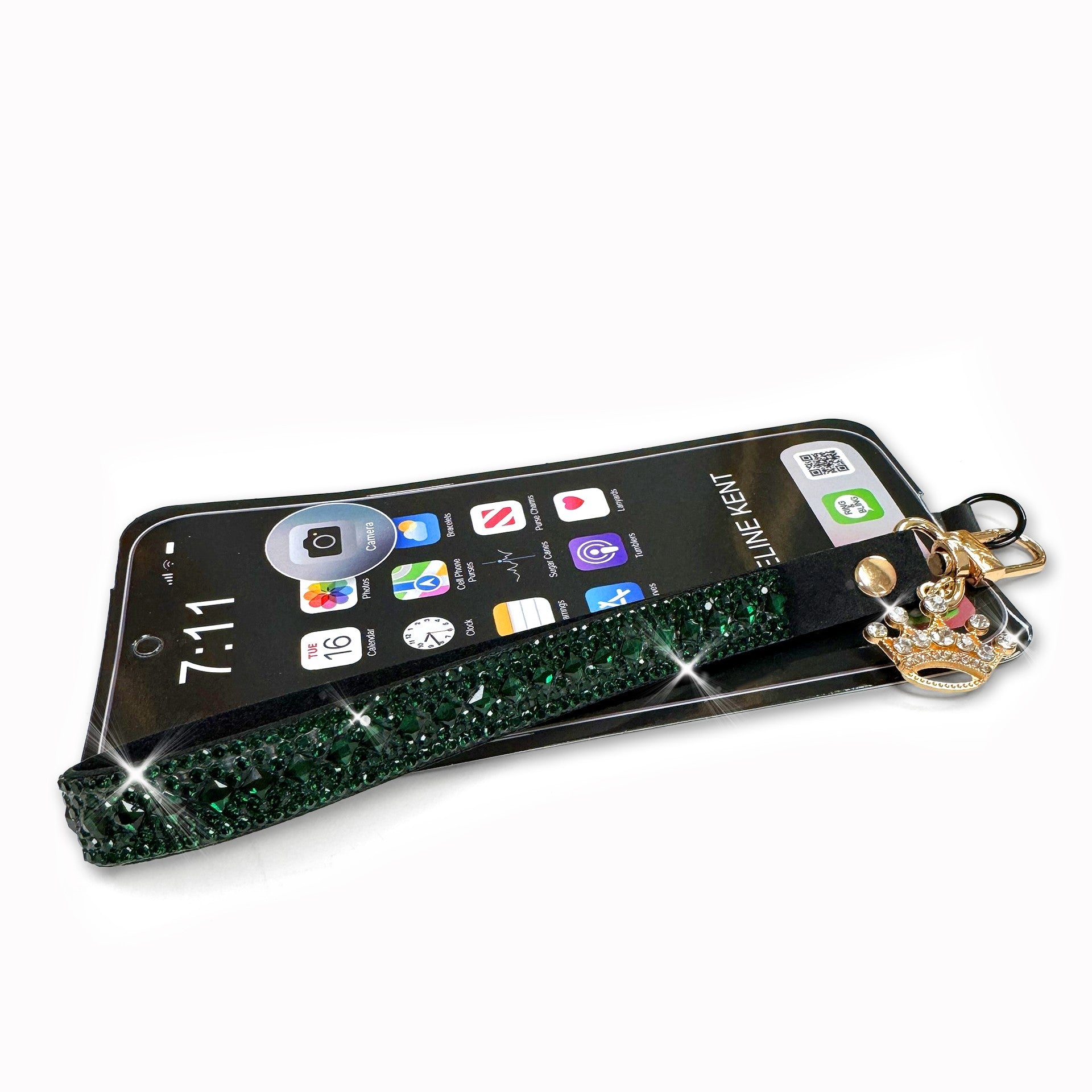 Jacqueline Kent Phone Wrist Lanyard – Green
