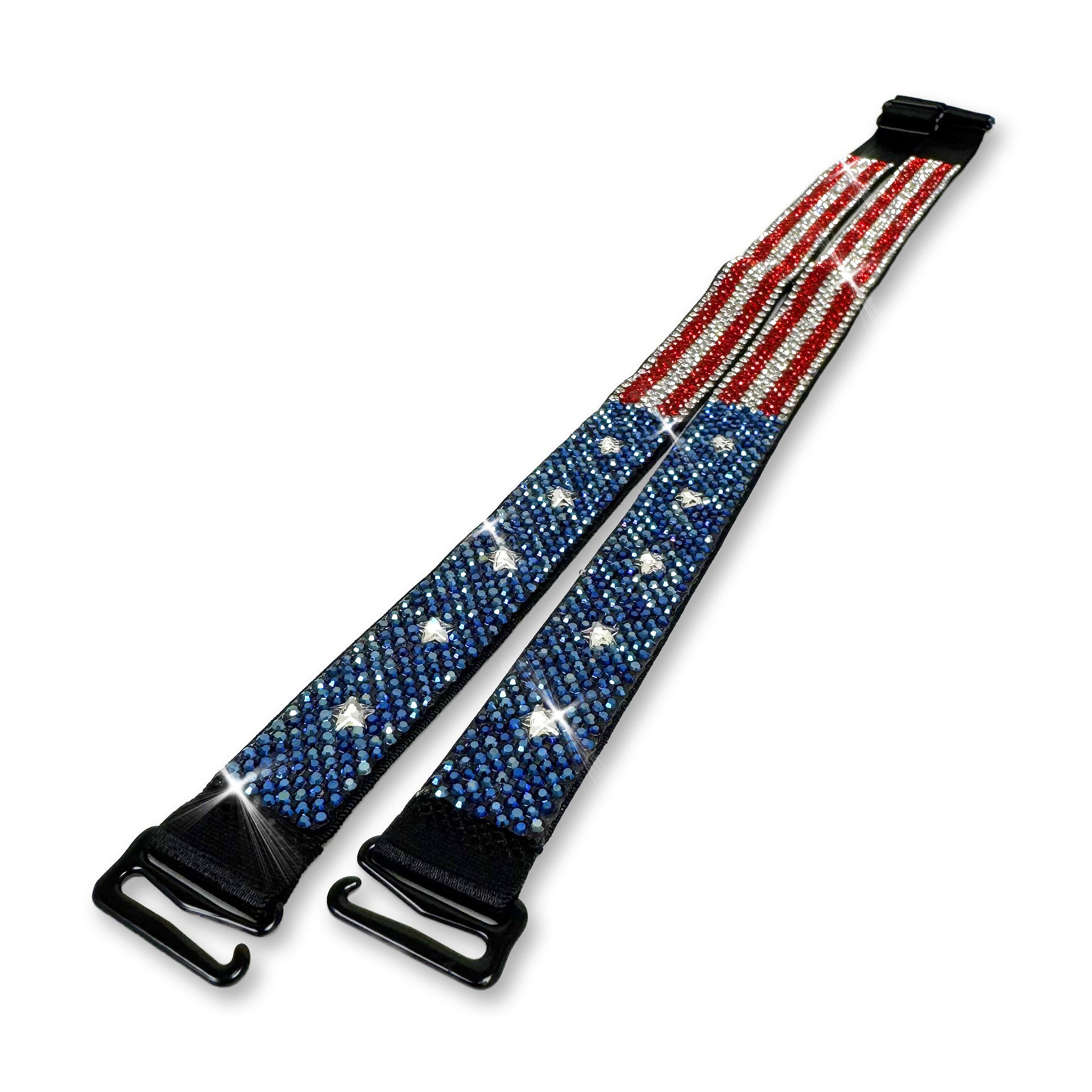 BRA STRAP AMERICAN RED WHITE BLUE
