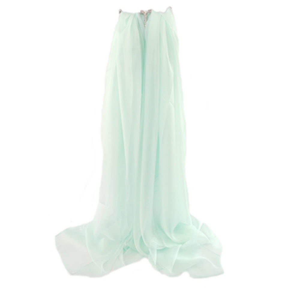 SCARF SHEAR PASTEL GREEN