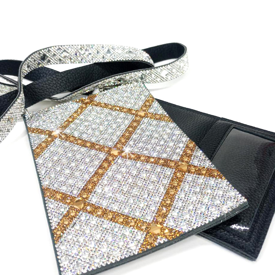 MARINERS CROSS COLLECTION CELLPHONE PURSE SILVER GOLD