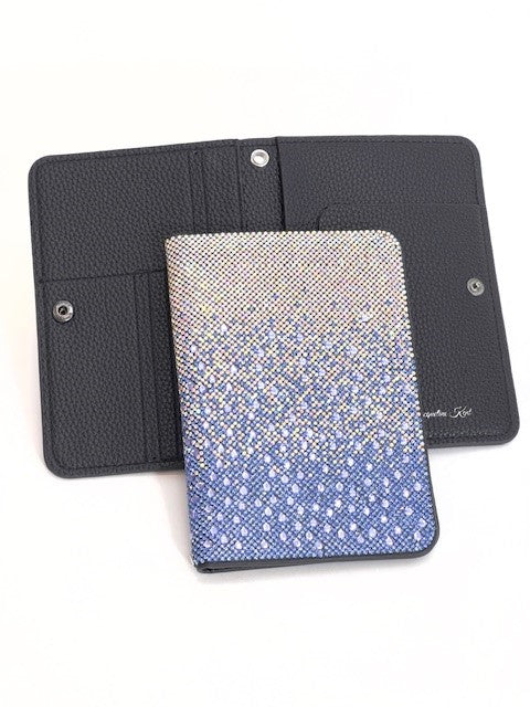 BLUE FROST PASSPORT HOLDER AZURE