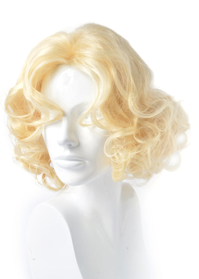 WIG CURLY BLONDE