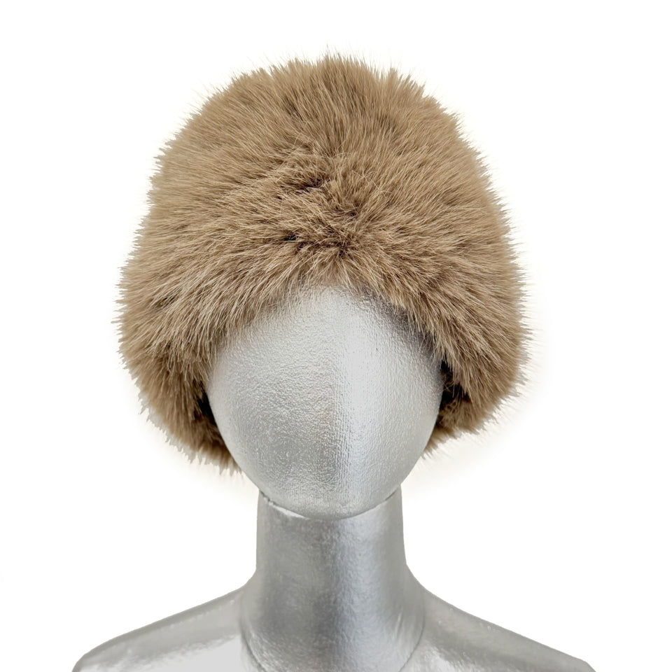 FAUX FUR FANTASY - FURBAND BROWN