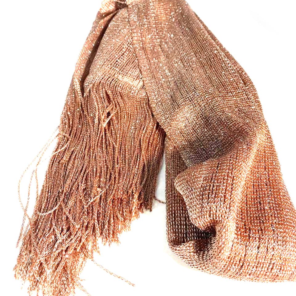 SCARF SPARKLE CHAMPAGNE