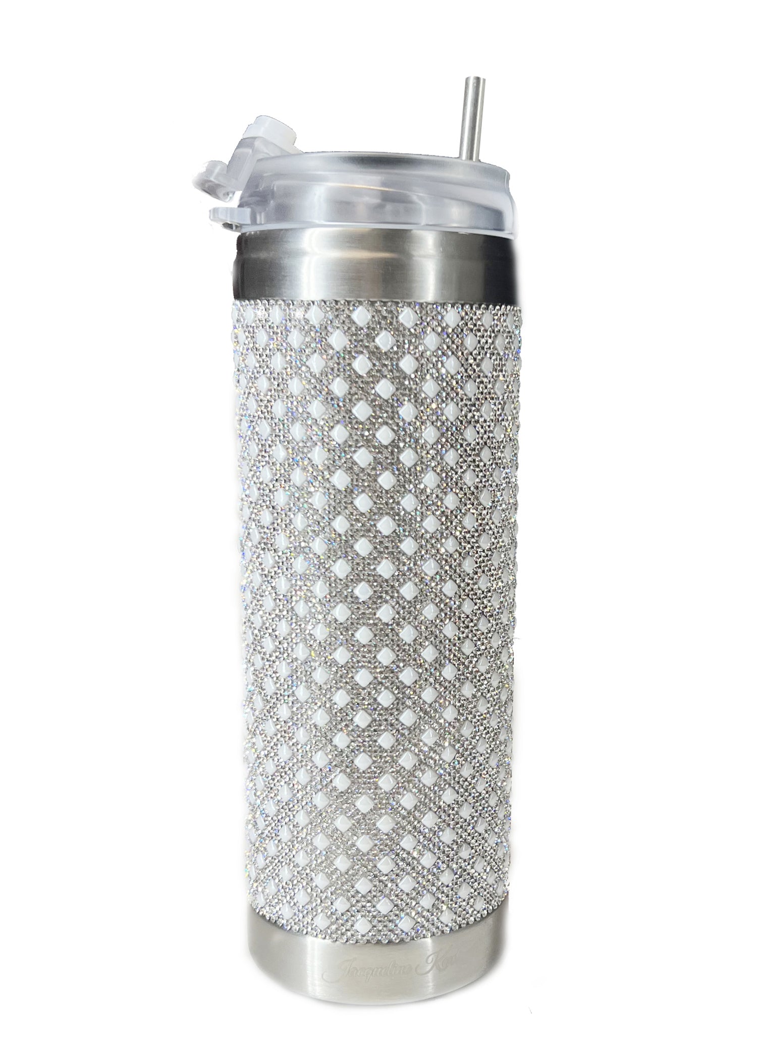 Jacqueline Kent bubbles & bling tumbler pearl passion