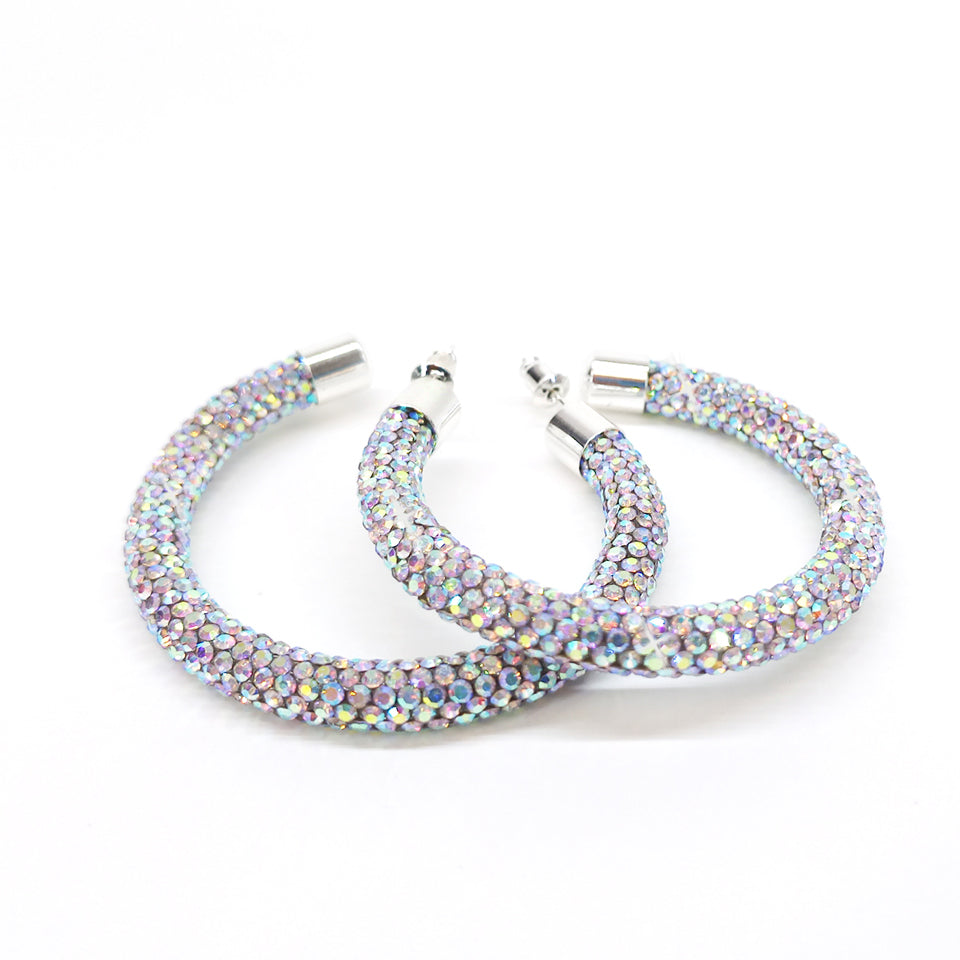 EARRING CONFETTI FROSTING HOOPS