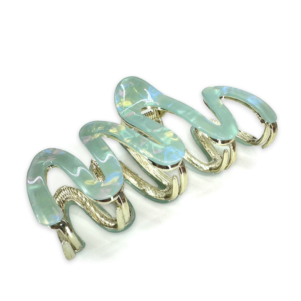 HAIR CLIP SEAFOAM CLAW